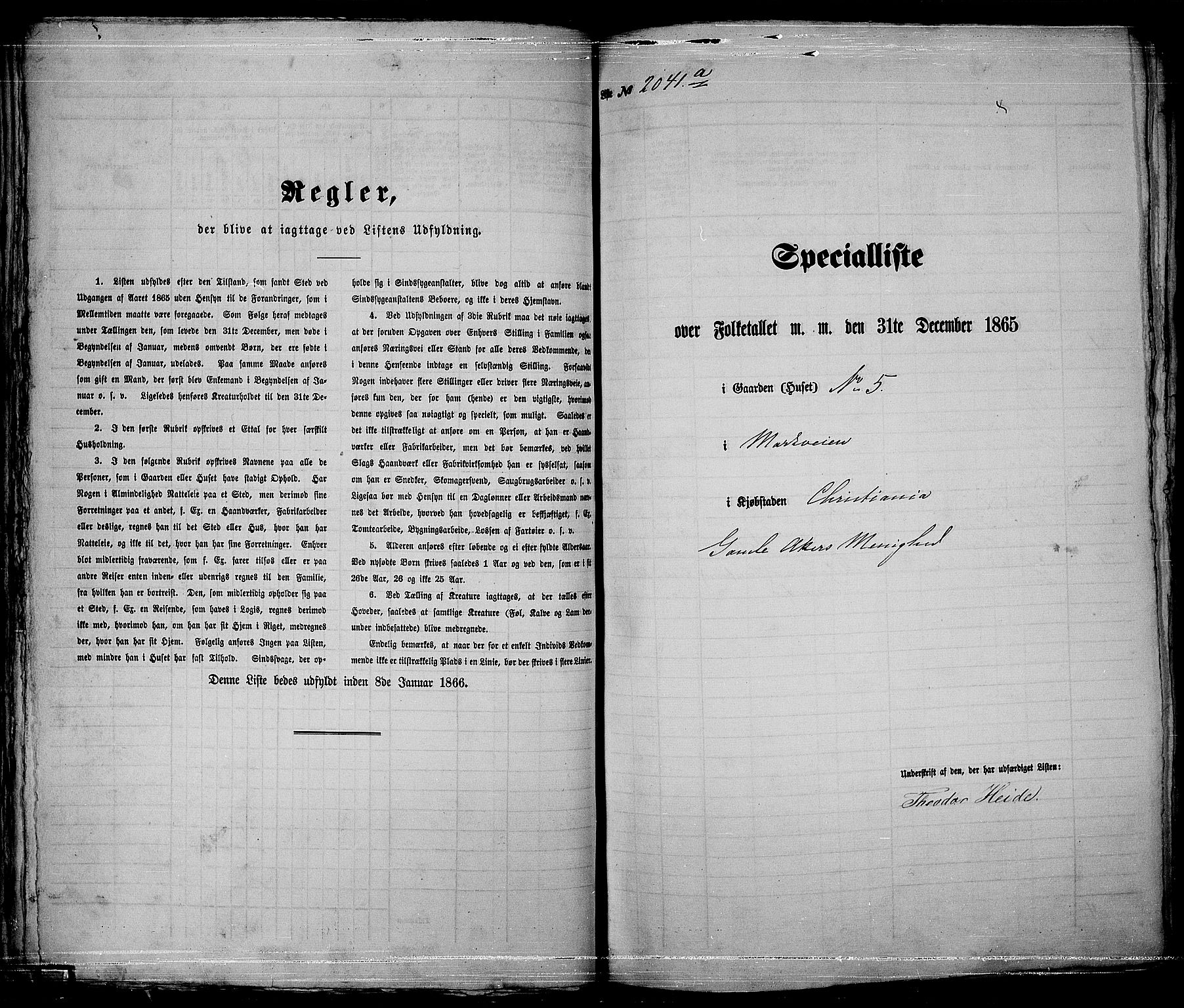 RA, 1865 census for Kristiania, 1865, p. 4557