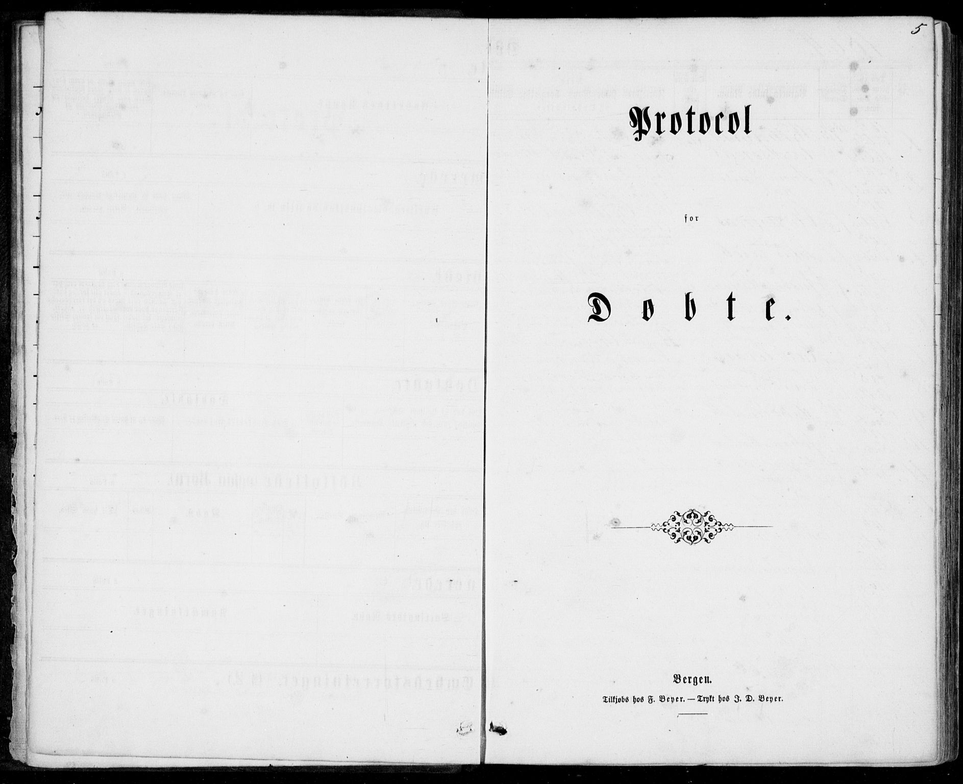 Ministerialprotokoller, klokkerbøker og fødselsregistre - Møre og Romsdal, SAT/A-1454/529/L0452: Parish register (official) no. 529A02, 1864-1871, p. 5