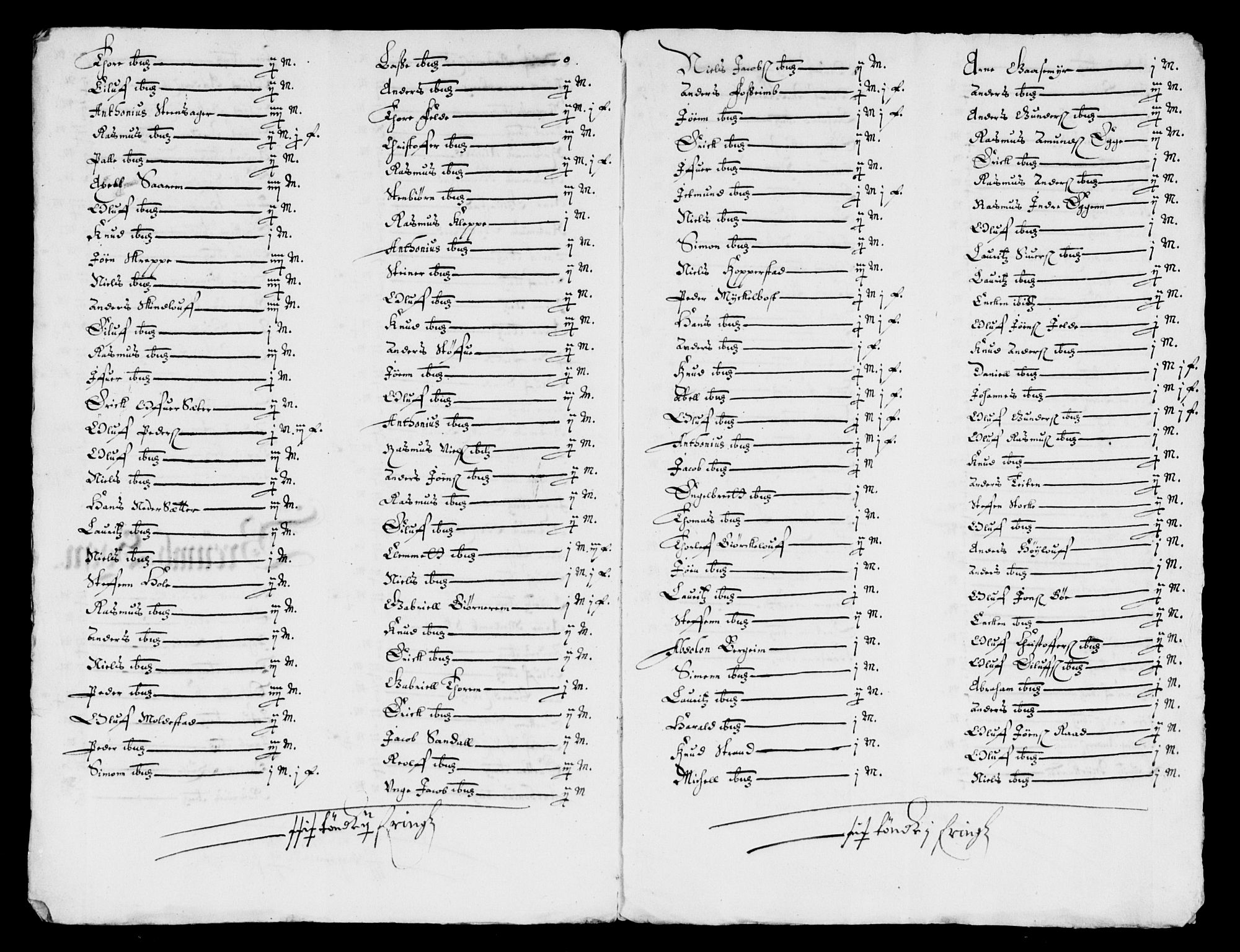 Rentekammeret inntil 1814, Reviderte regnskaper, Lensregnskaper, AV/RA-EA-5023/R/Rb/Rbt/L0131: Bergenhus len, 1655-1656