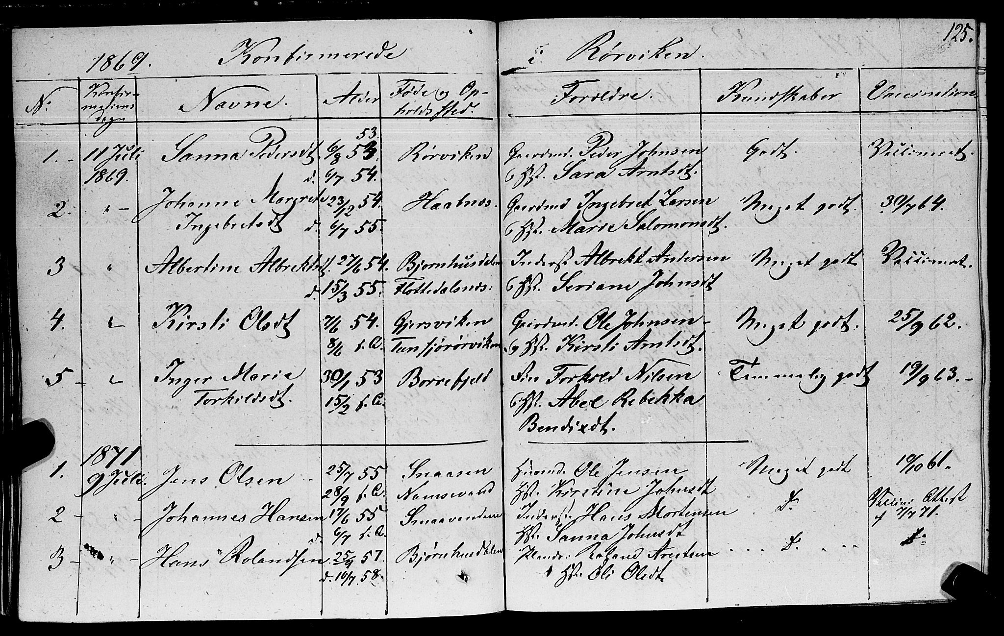 Ministerialprotokoller, klokkerbøker og fødselsregistre - Nord-Trøndelag, AV/SAT-A-1458/762/L0538: Parish register (official) no. 762A02 /1, 1833-1879, p. 125