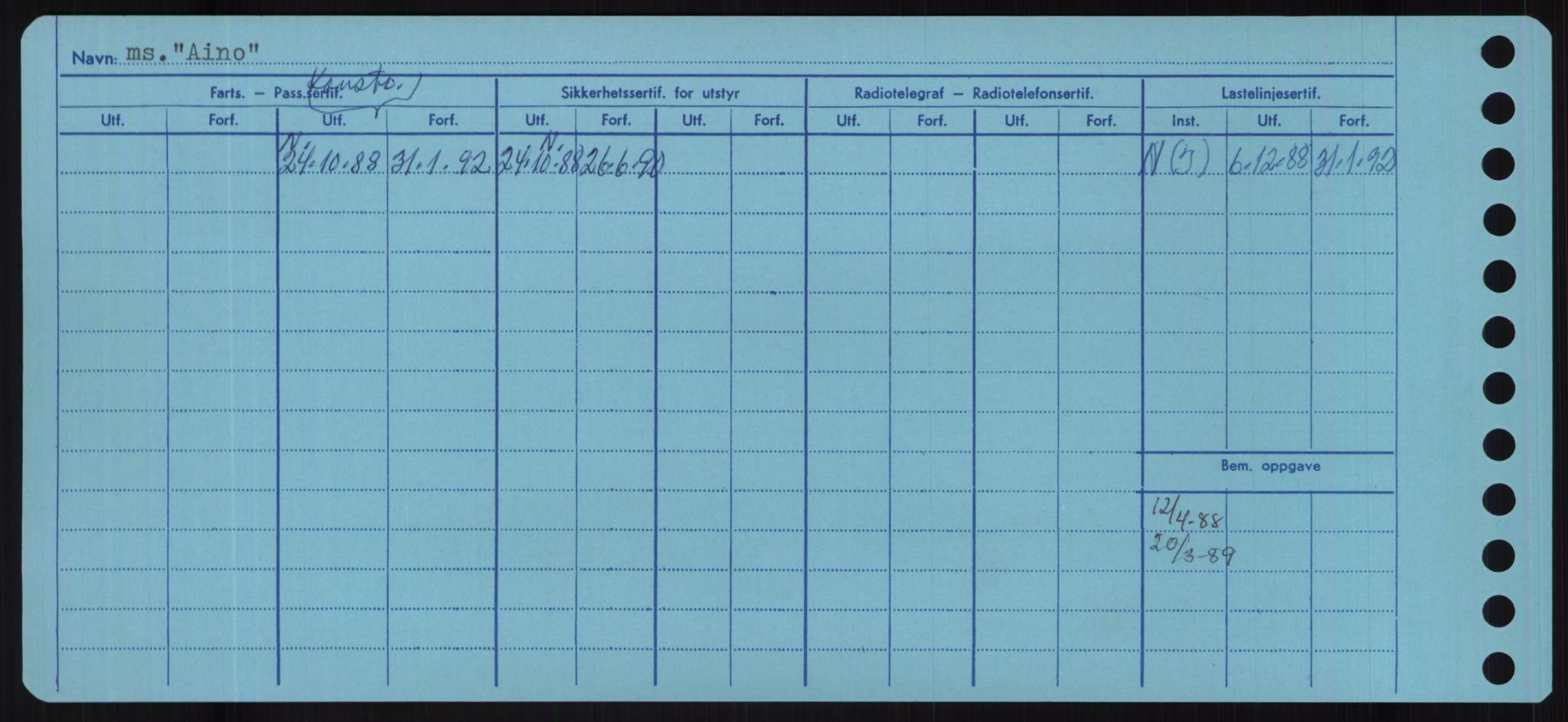 Sjøfartsdirektoratet med forløpere, Skipsmålingen, AV/RA-S-1627/H/Hd/L0001: Fartøy, A-Anv, p. 158