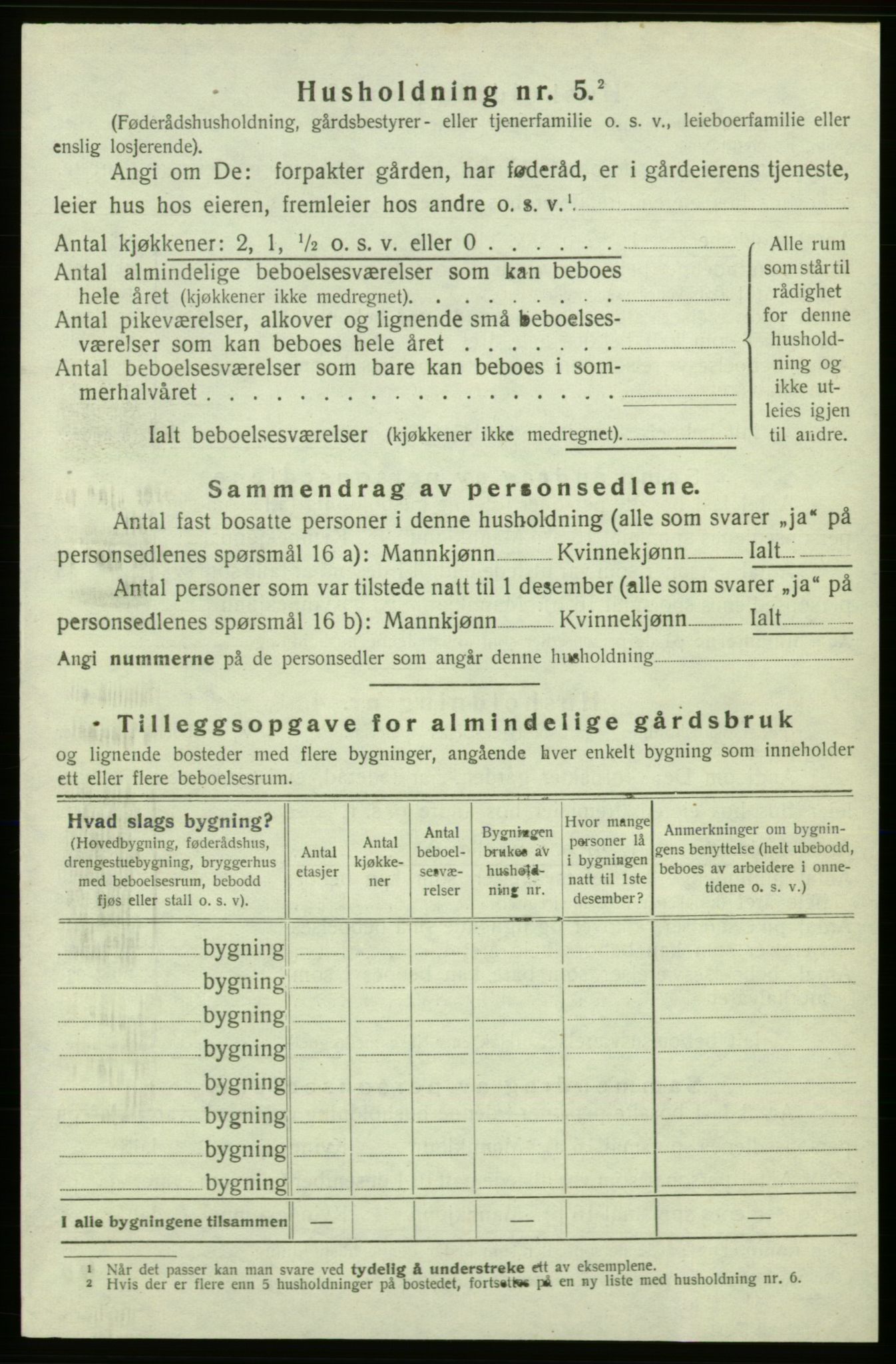 SAB, 1920 census for Kvinnherad, 1920, p. 1364
