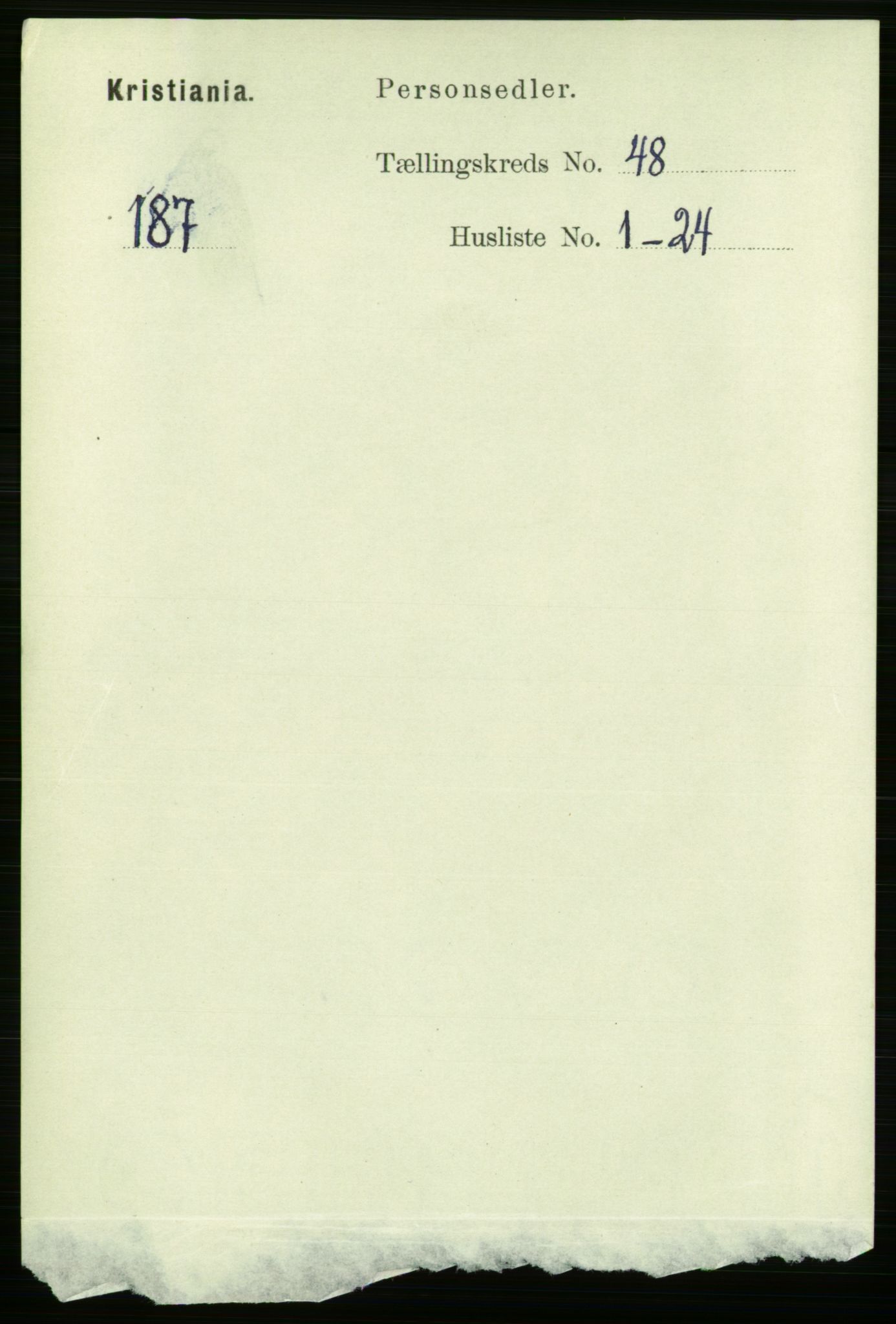 RA, 1891 census for 0301 Kristiania, 1891, p. 28383