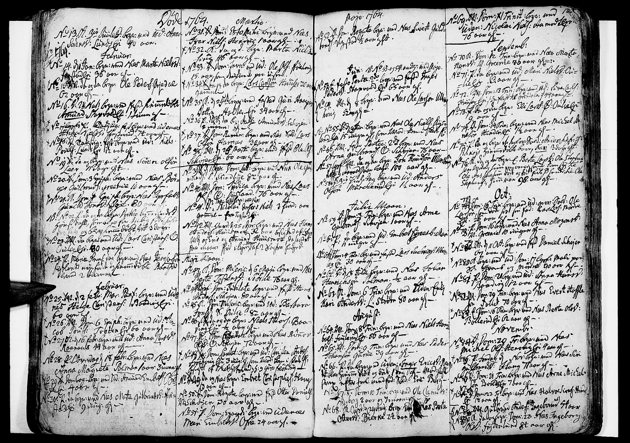 Nes prestekontor Kirkebøker, SAO/A-10410/F/Fa/L0003: Parish register (official) no. I 3, 1734-1781, p. 131