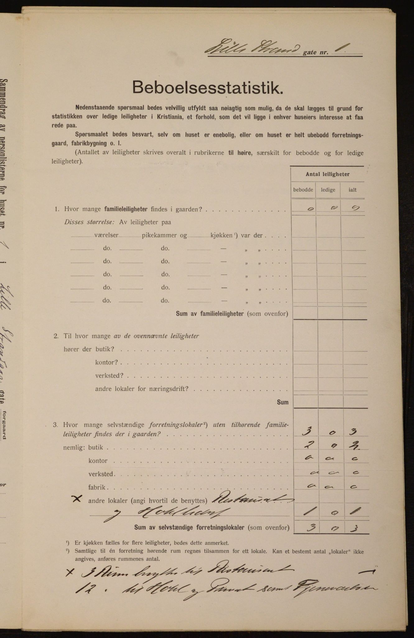 OBA, Municipal Census 1912 for Kristiania, 1912, p. 57919