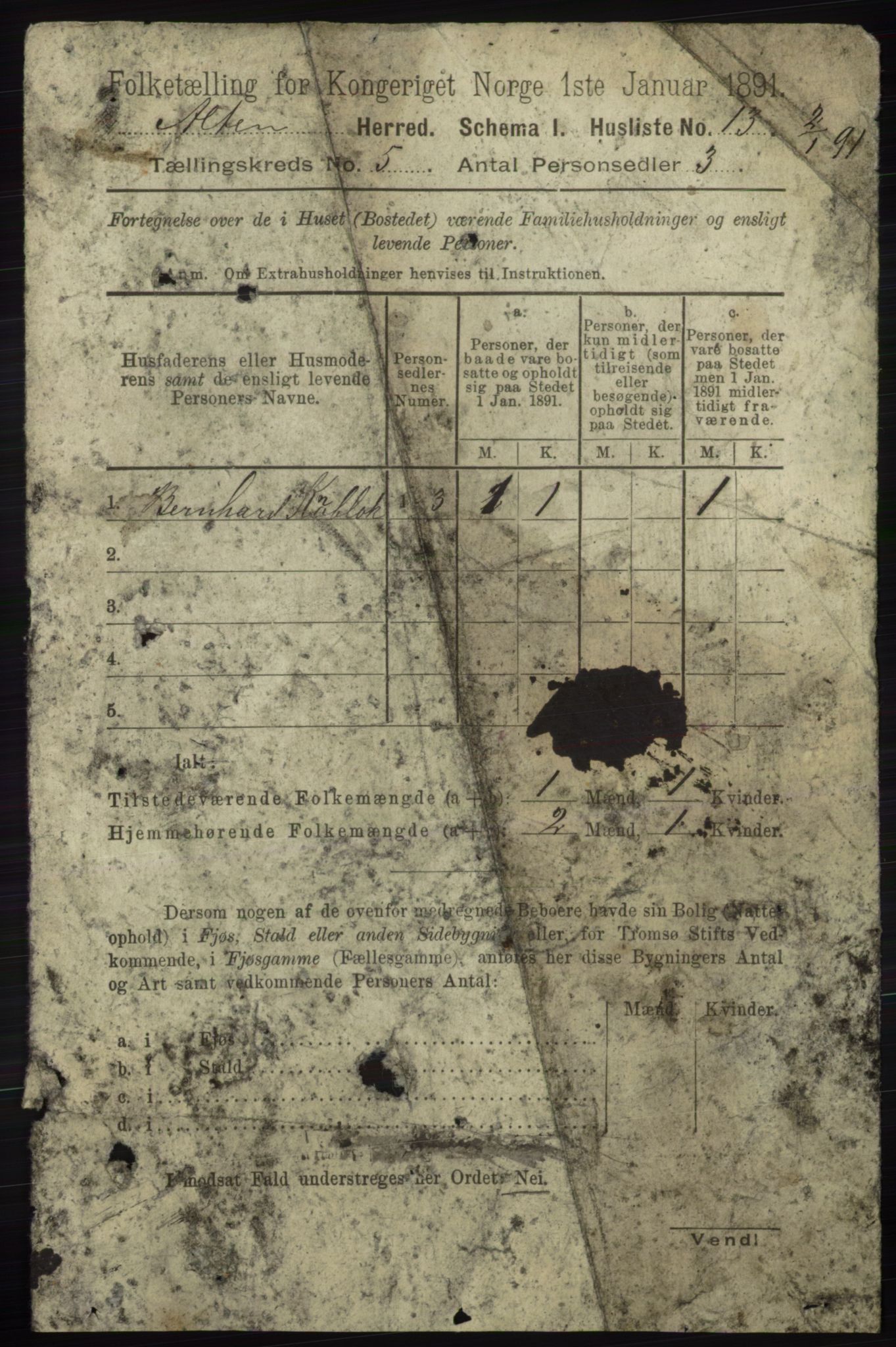 RA, 1891 census for 2012 Alta, 1891, p. 1633