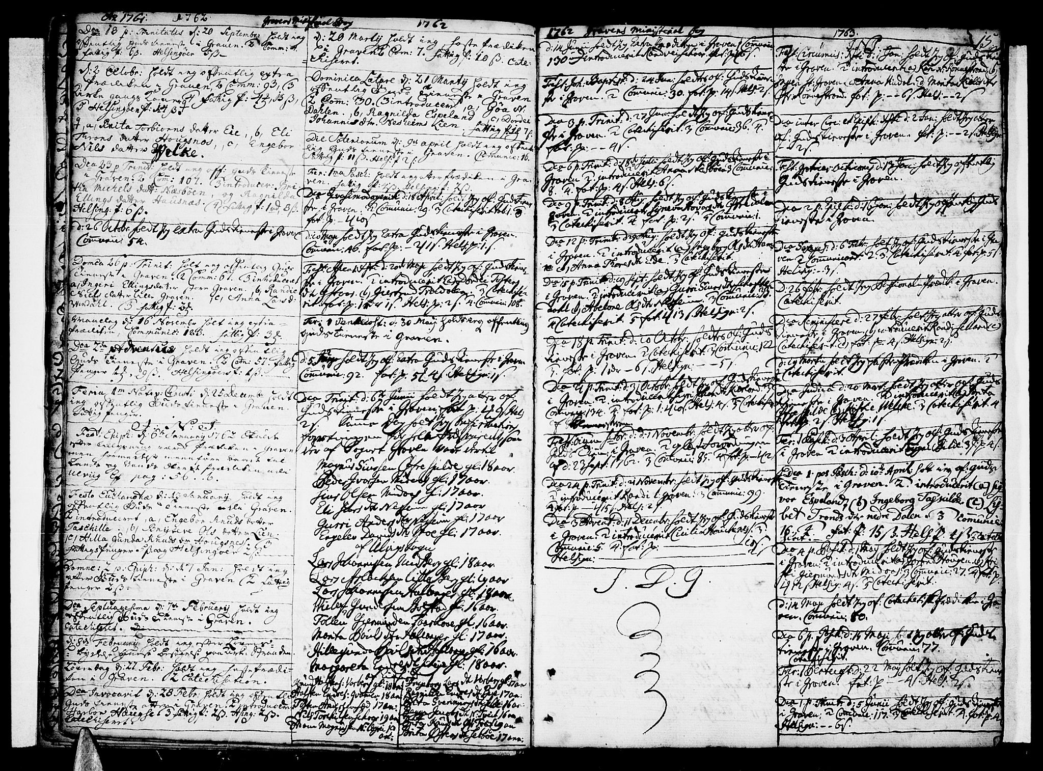 Ulvik sokneprestembete, SAB/A-78801/H/Haa: Parish register (official) no. A 10, 1745-1792, p. 15