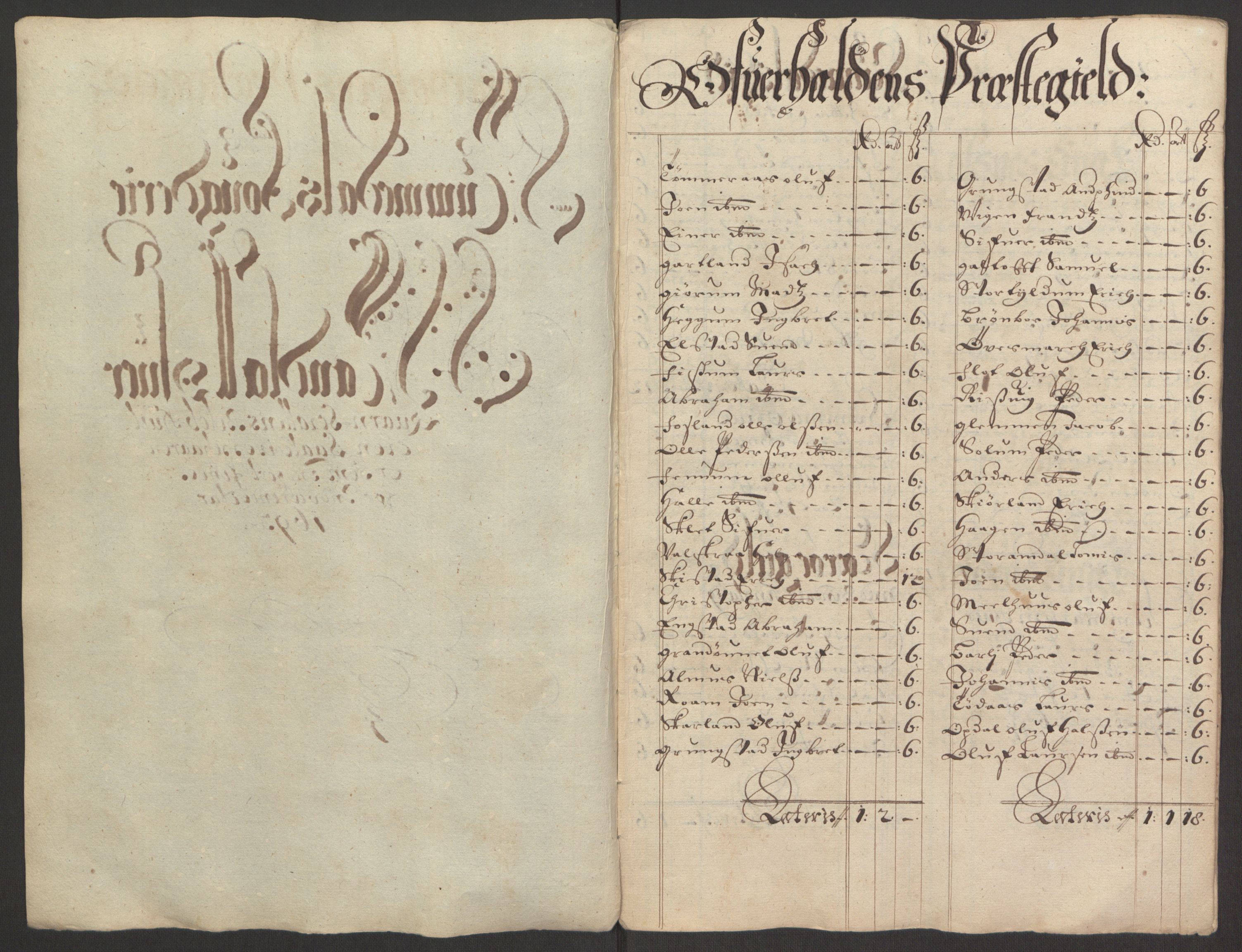 Rentekammeret inntil 1814, Reviderte regnskaper, Fogderegnskap, RA/EA-4092/R64/L4424: Fogderegnskap Namdal, 1692-1695, p. 243
