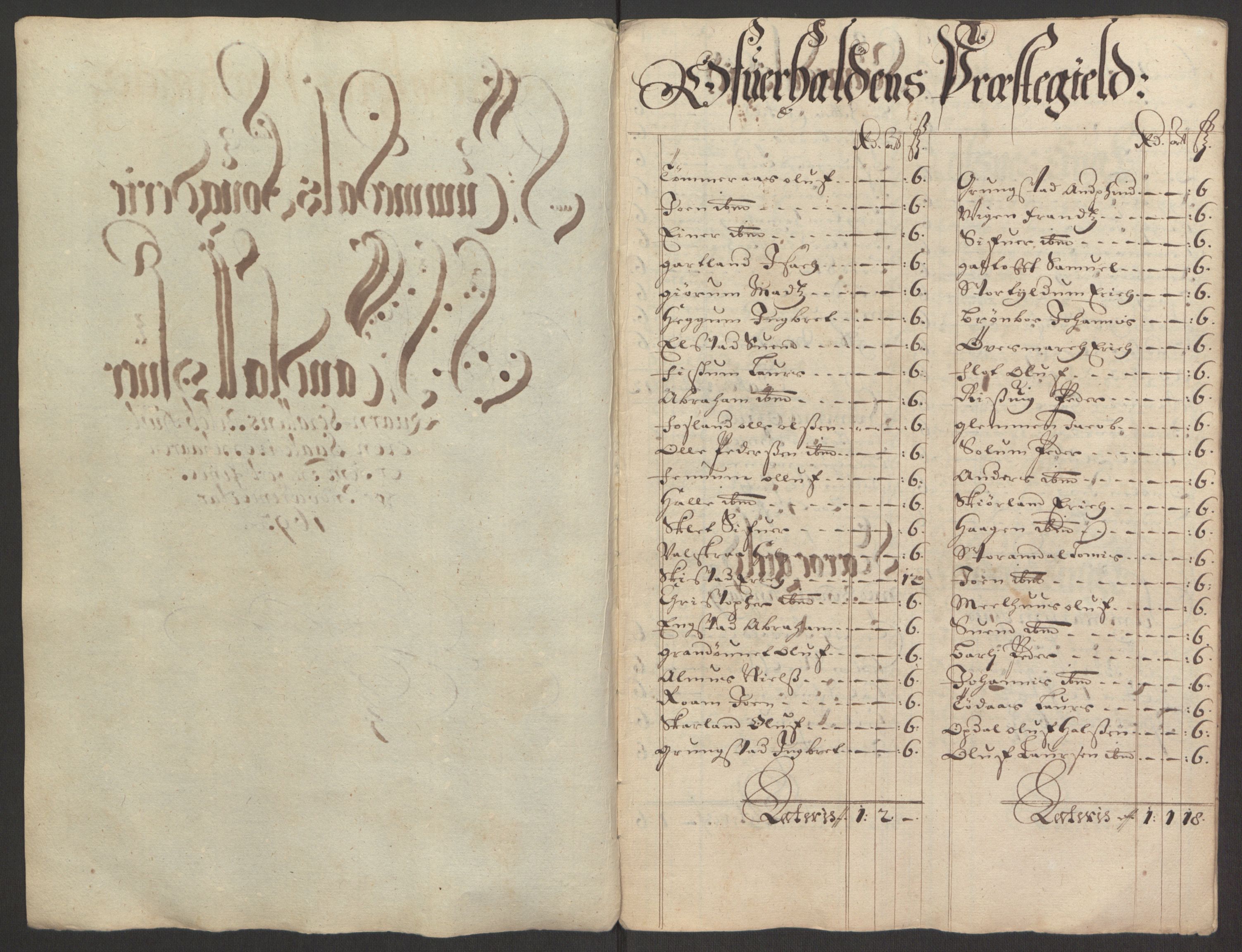 Rentekammeret inntil 1814, Reviderte regnskaper, Fogderegnskap, AV/RA-EA-4092/R64/L4424: Fogderegnskap Namdal, 1692-1695, p. 243