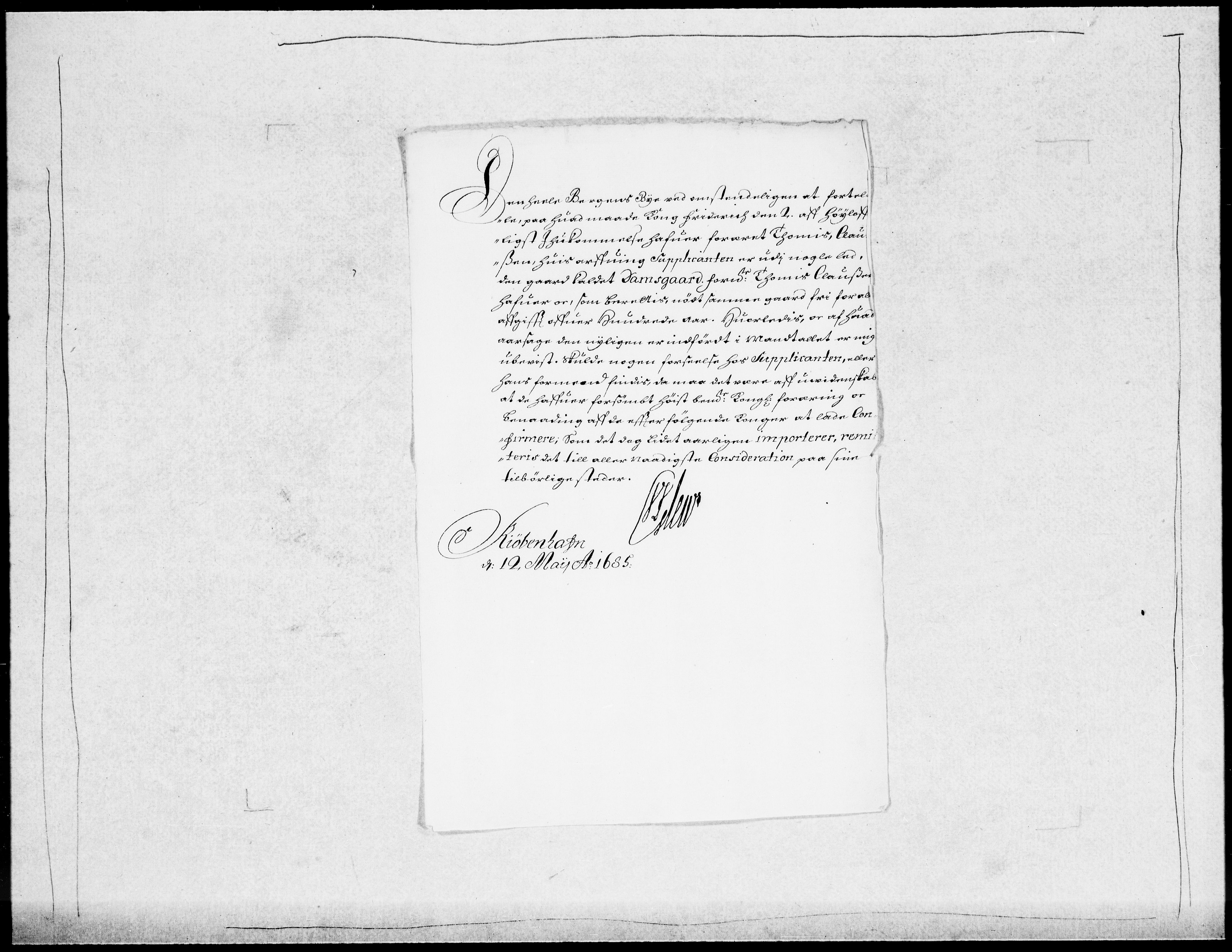 Danske Kanselli 1572-1799, AV/RA-EA-3023/F/Fc/Fcc/Fcca/L0038: Norske innlegg 1572-1799, 1685, p. 318