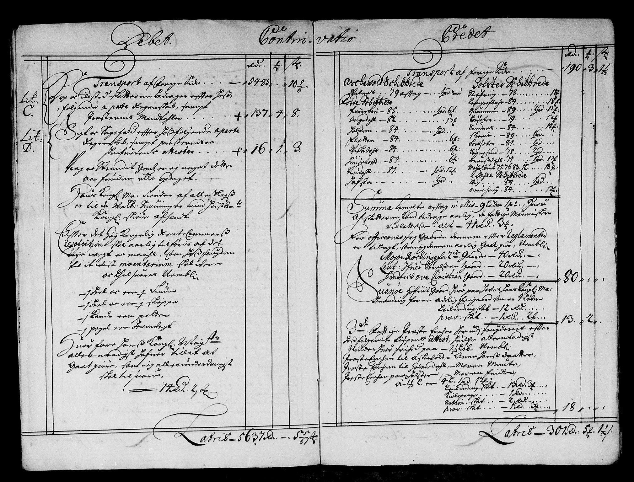 Rentekammeret inntil 1814, Reviderte regnskaper, Stiftamtstueregnskaper, Bergen stiftamt, AV/RA-EA-6043/R/Rc/L0093: Bergen stiftamt, 1690