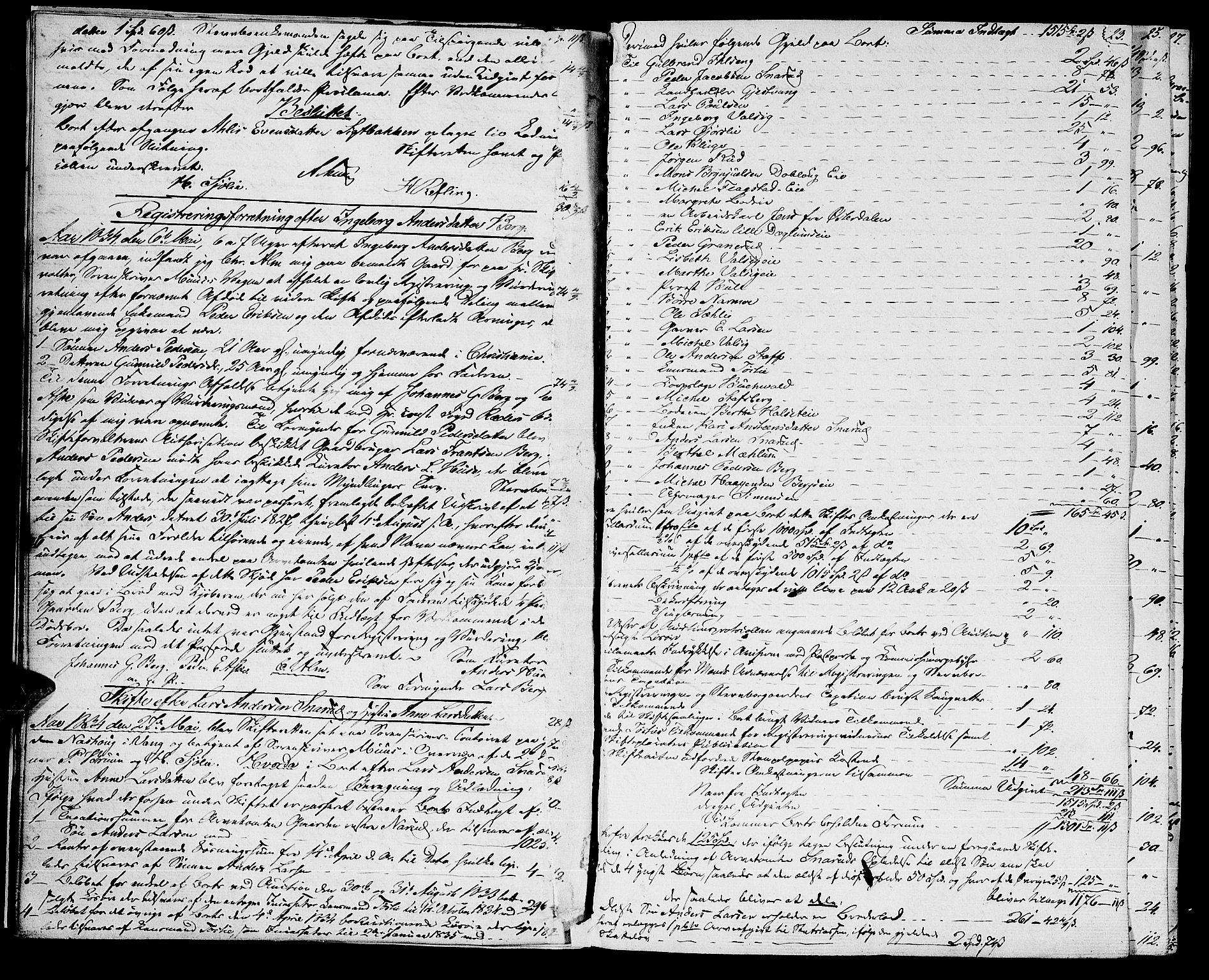 Nord-Hedmark sorenskriveri, AV/SAH-TING-012/J/Ja/L0009: Skifteprotokoll, 1834-1839, p. 22-23