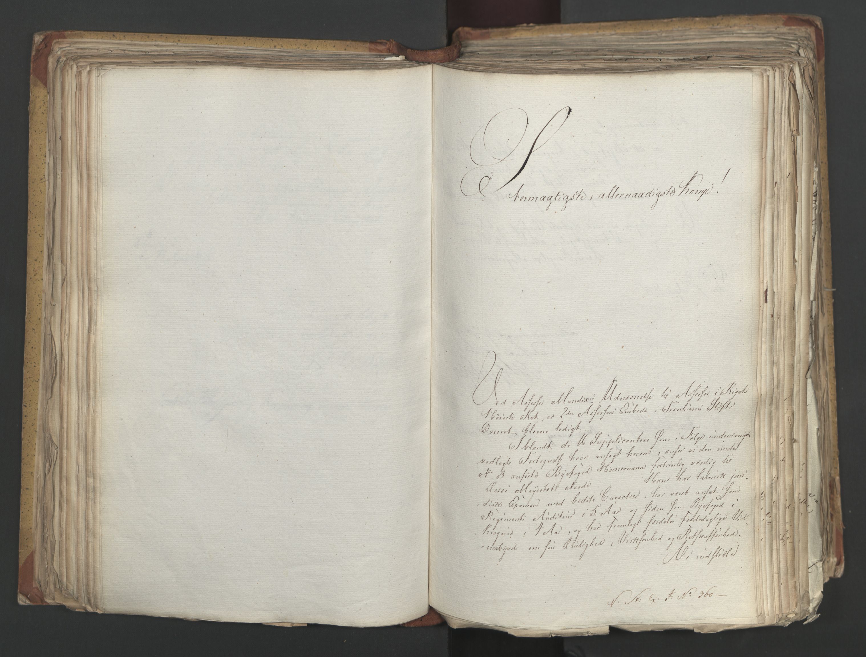 Statsrådsavdelingen i Stockholm, AV/RA-S-1003/D/Da/L0002: Regjeringsinnstillinger nr. 263-518, 1815, p. 188