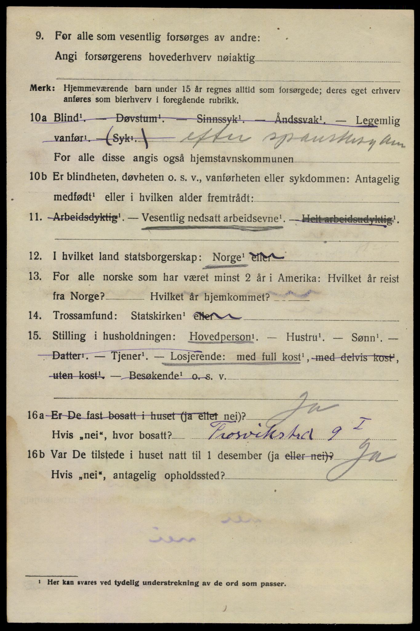 SAO, 1920 census for Fredrikstad, 1920, p. 34038