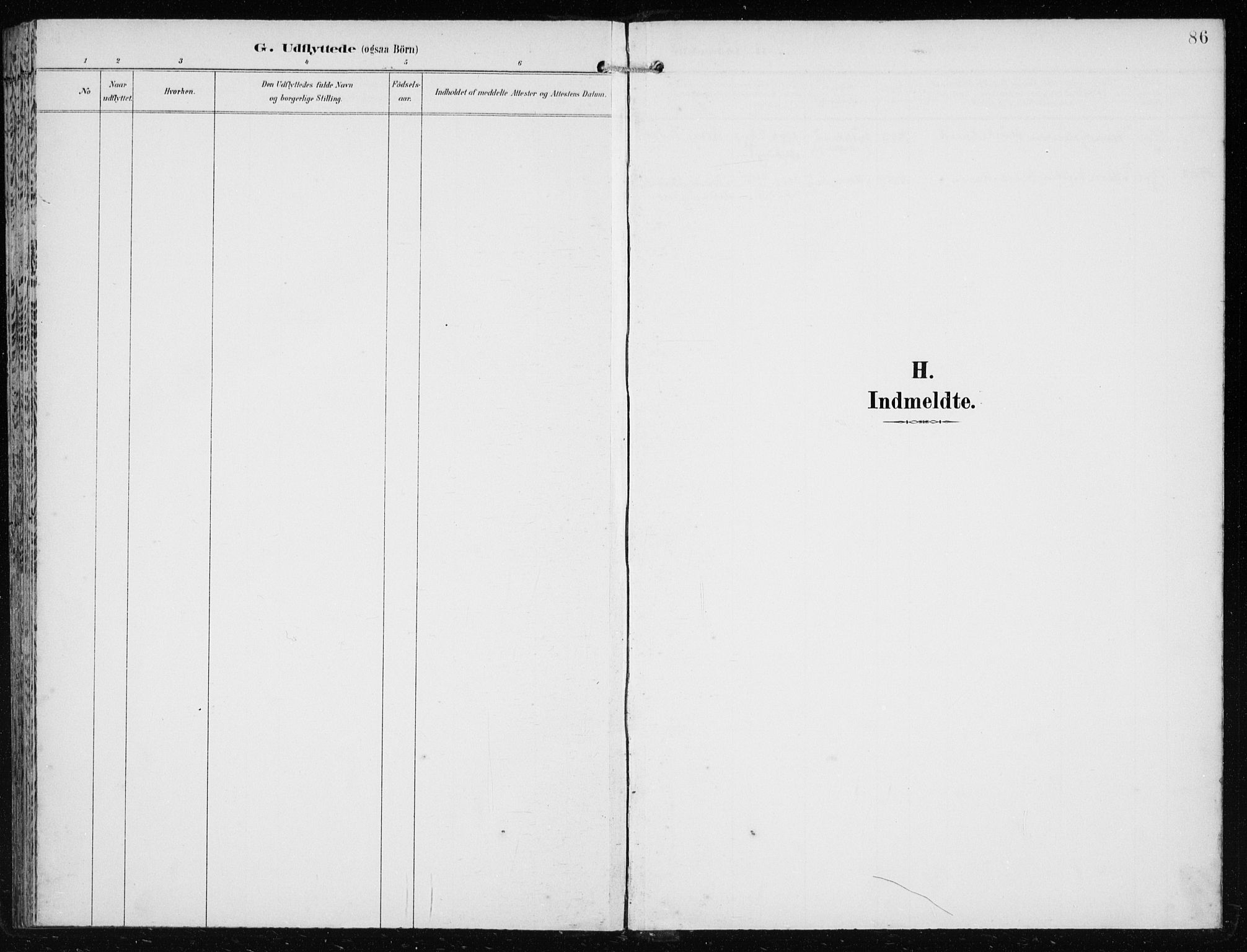 Lindås Sokneprestembete, SAB/A-76701/H/Haa: Parish register (official) no. D  2, 1897-1912, p. 86