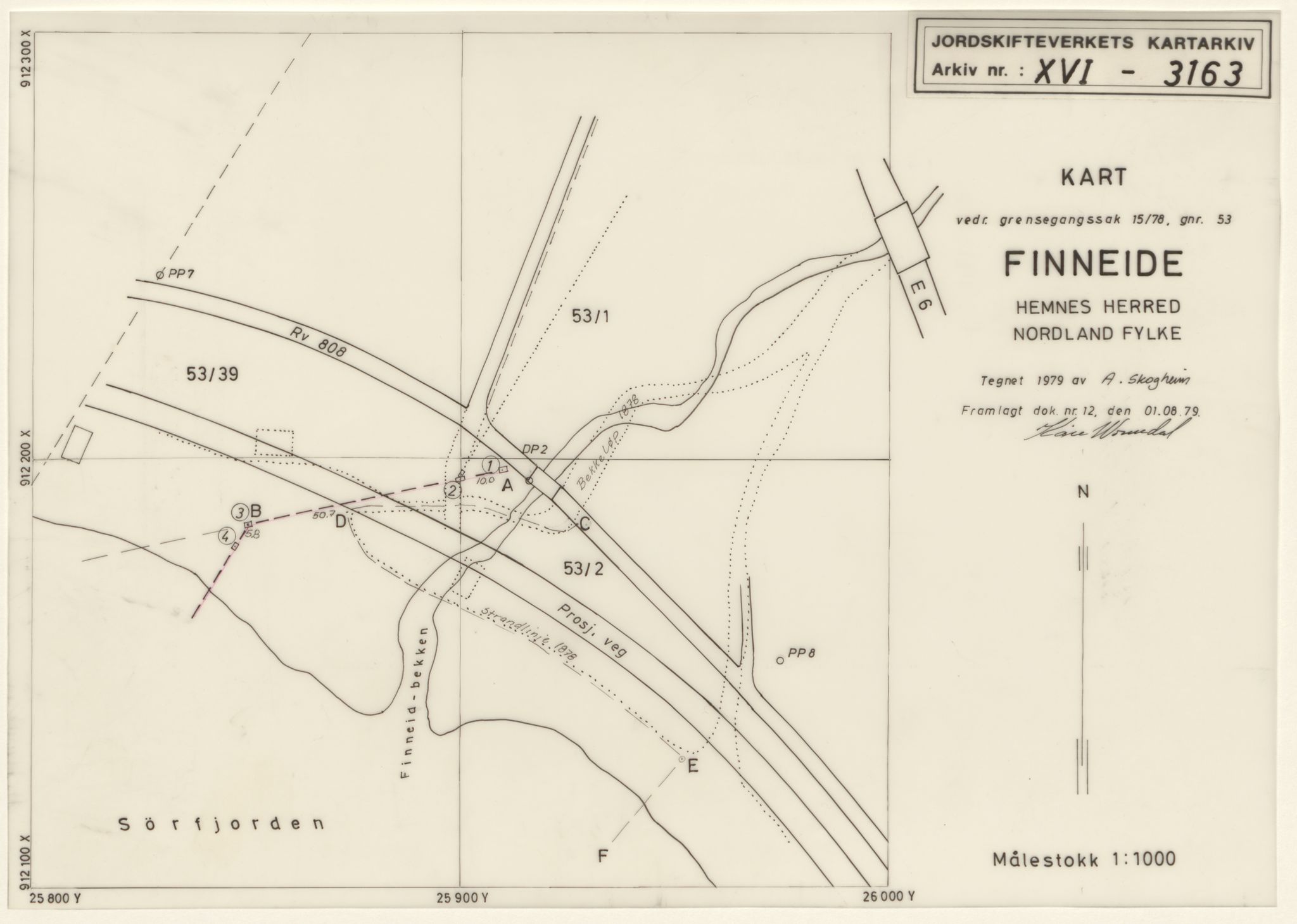 Jordskifteverkets kartarkiv, AV/RA-S-3929/T, 1859-1988, p. 4128