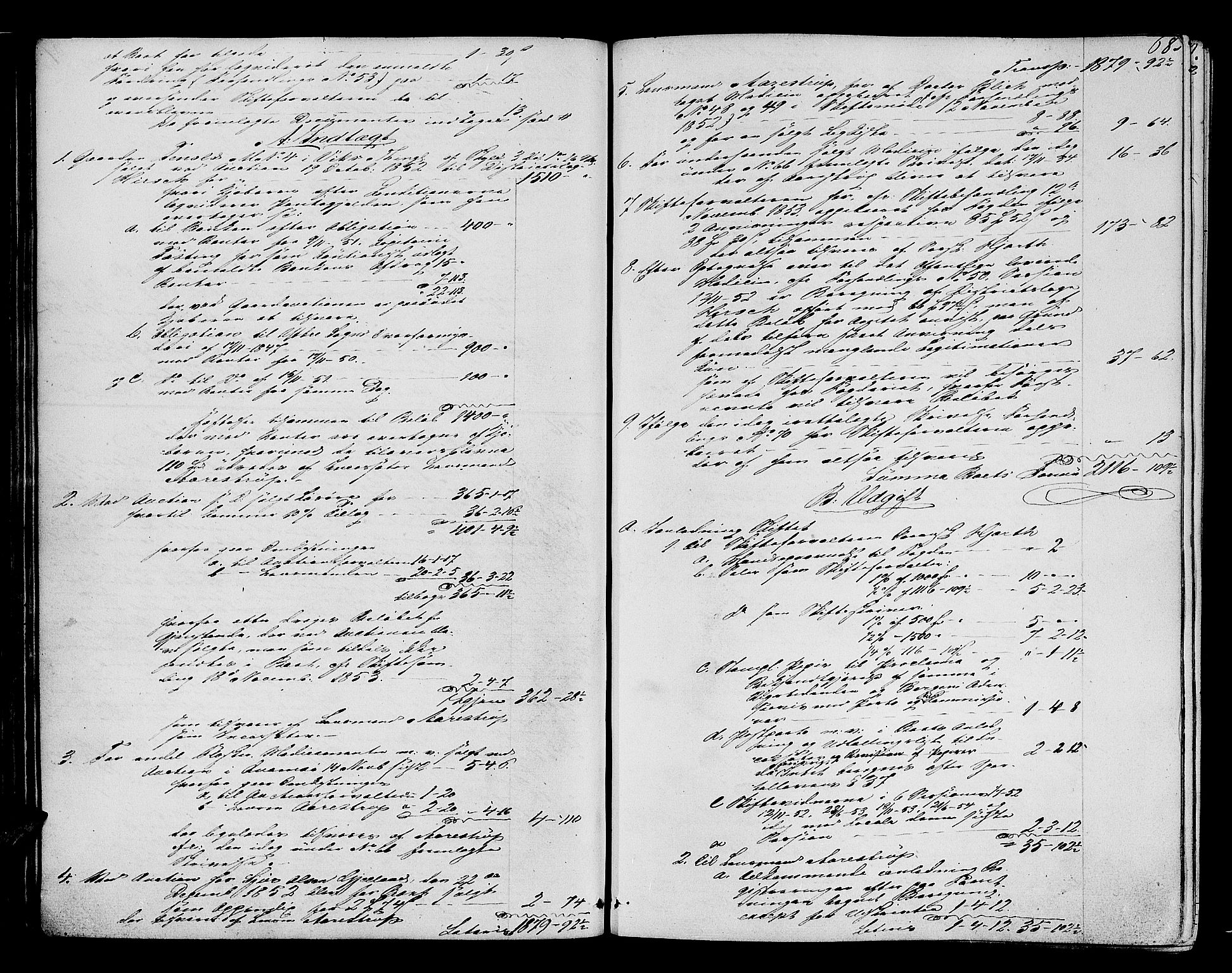 Ytre Sogn tingrett, AV/SAB-A-2601/1/H/Hc/L0001a: Skifteutlodningsprotokoll, 1853-1868, p. 67b-68a