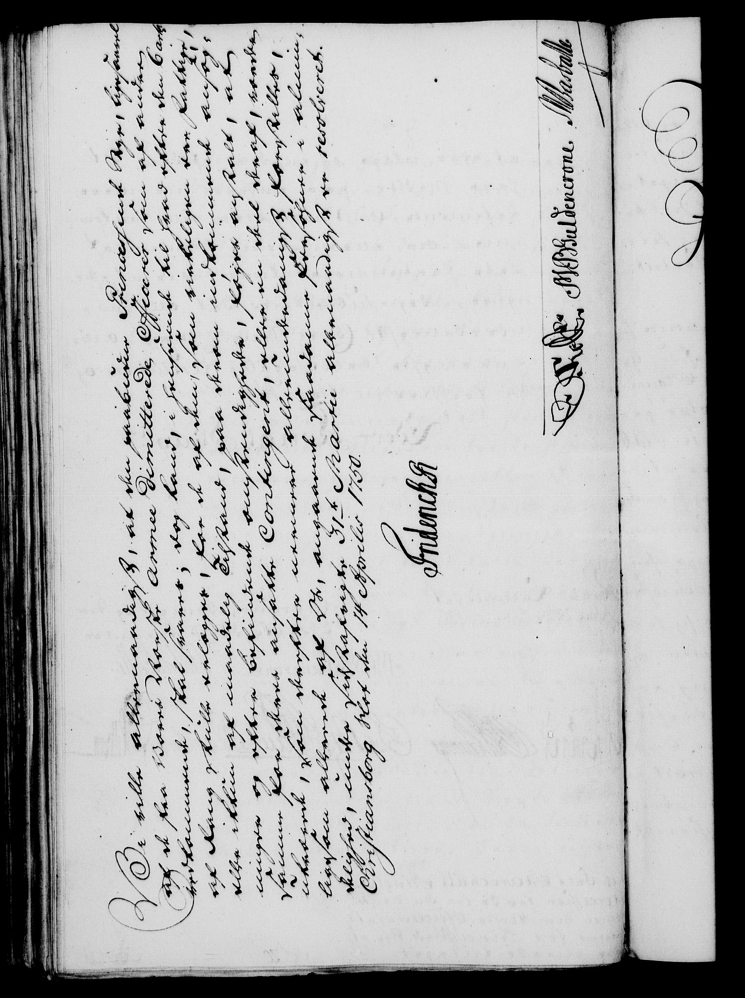 Rentekammeret, Kammerkanselliet, AV/RA-EA-3111/G/Gf/Gfa/L0032: Norsk relasjons- og resolusjonsprotokoll (merket RK 52.32), 1750, p. 171