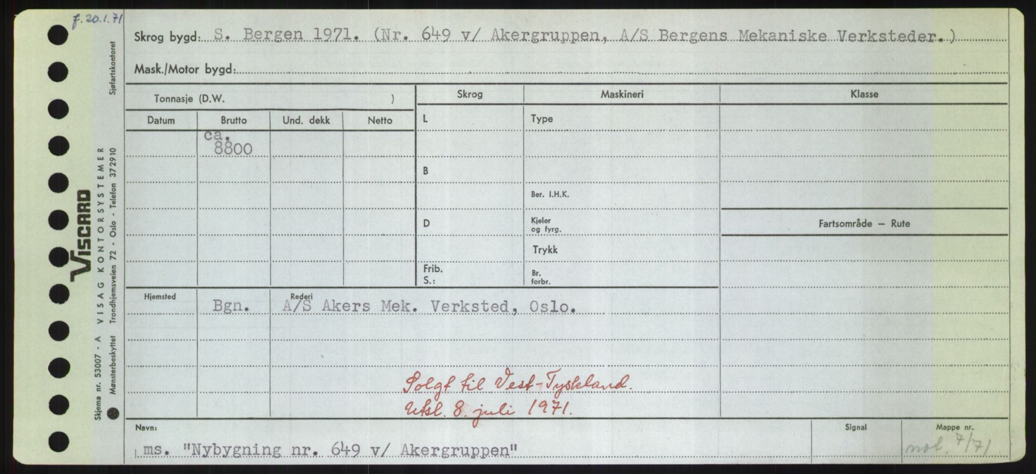 Sjøfartsdirektoratet med forløpere, Skipsmålingen, RA/S-1627/H/Hd/L0027: Fartøy, Norhop-Nør, p. 363