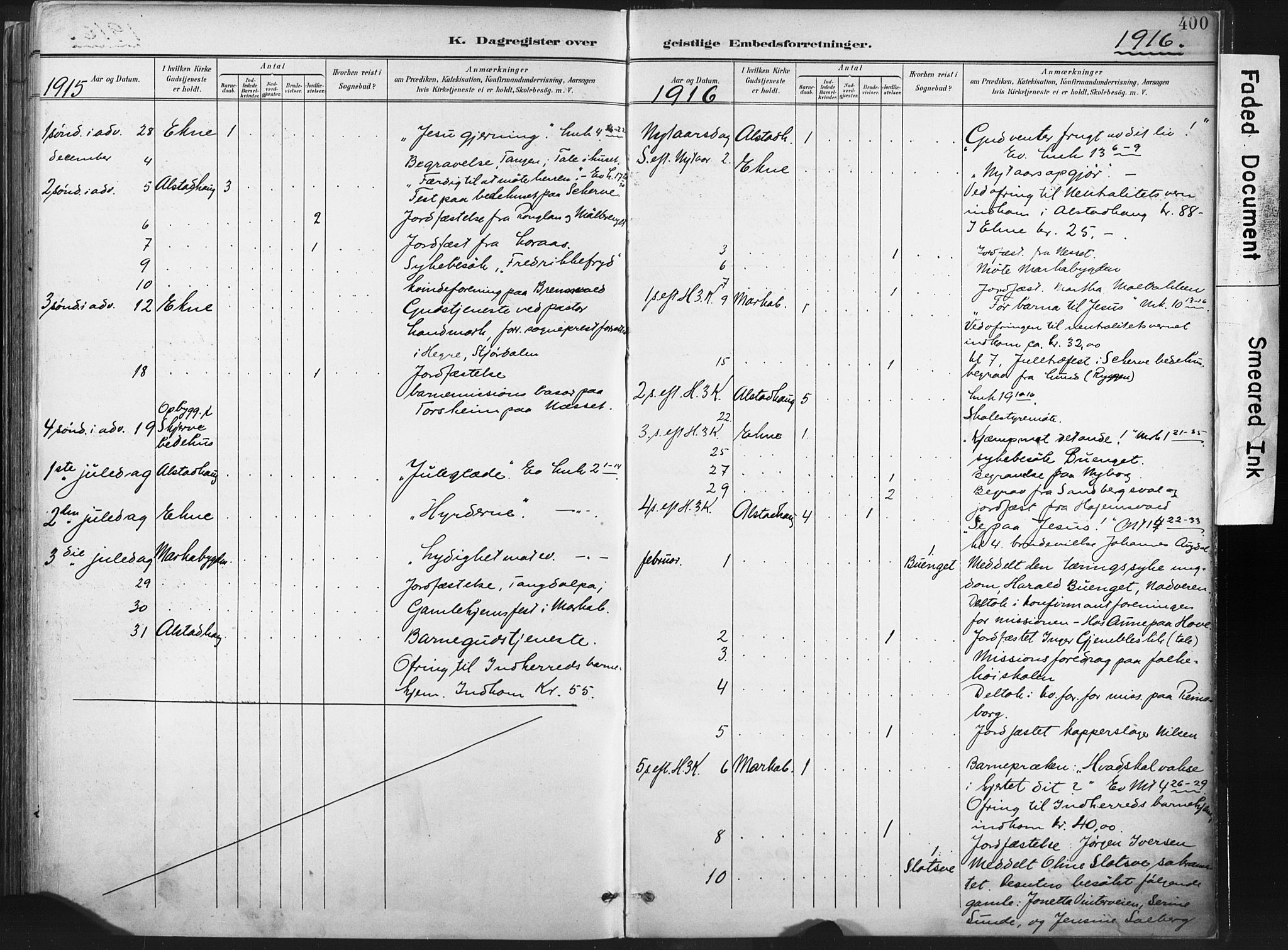 Ministerialprotokoller, klokkerbøker og fødselsregistre - Nord-Trøndelag, SAT/A-1458/717/L0162: Parish register (official) no. 717A12, 1898-1923, p. 400