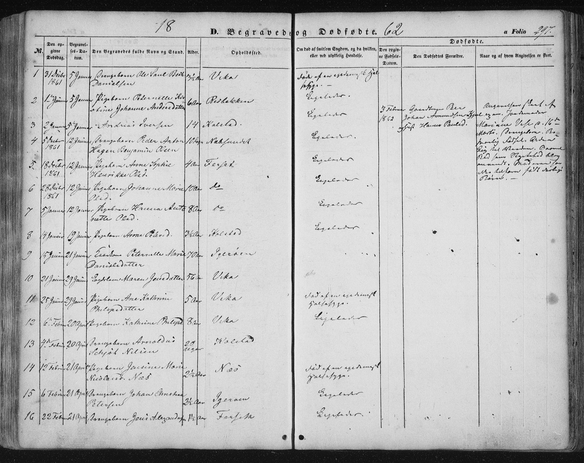 Ministerialprotokoller, klokkerbøker og fødselsregistre - Nordland, AV/SAT-A-1459/816/L0240: Parish register (official) no. 816A06, 1846-1870, p. 297