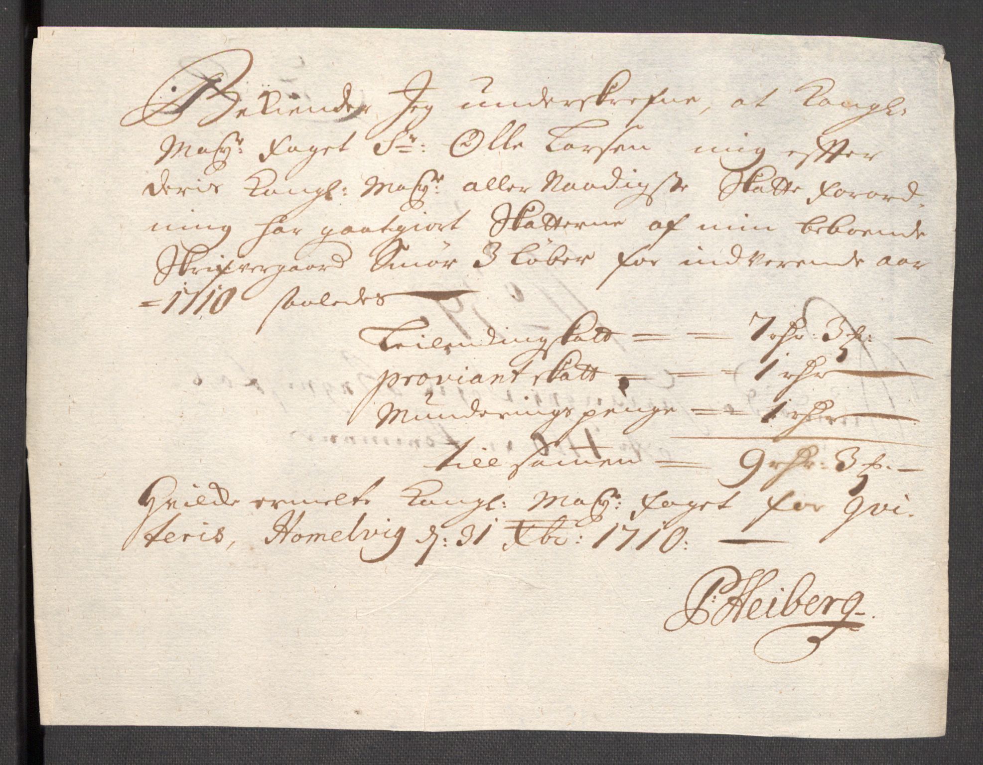 Rentekammeret inntil 1814, Reviderte regnskaper, Fogderegnskap, AV/RA-EA-4092/R48/L2986: Fogderegnskap Sunnhordland og Hardanger, 1709-1710, p. 573