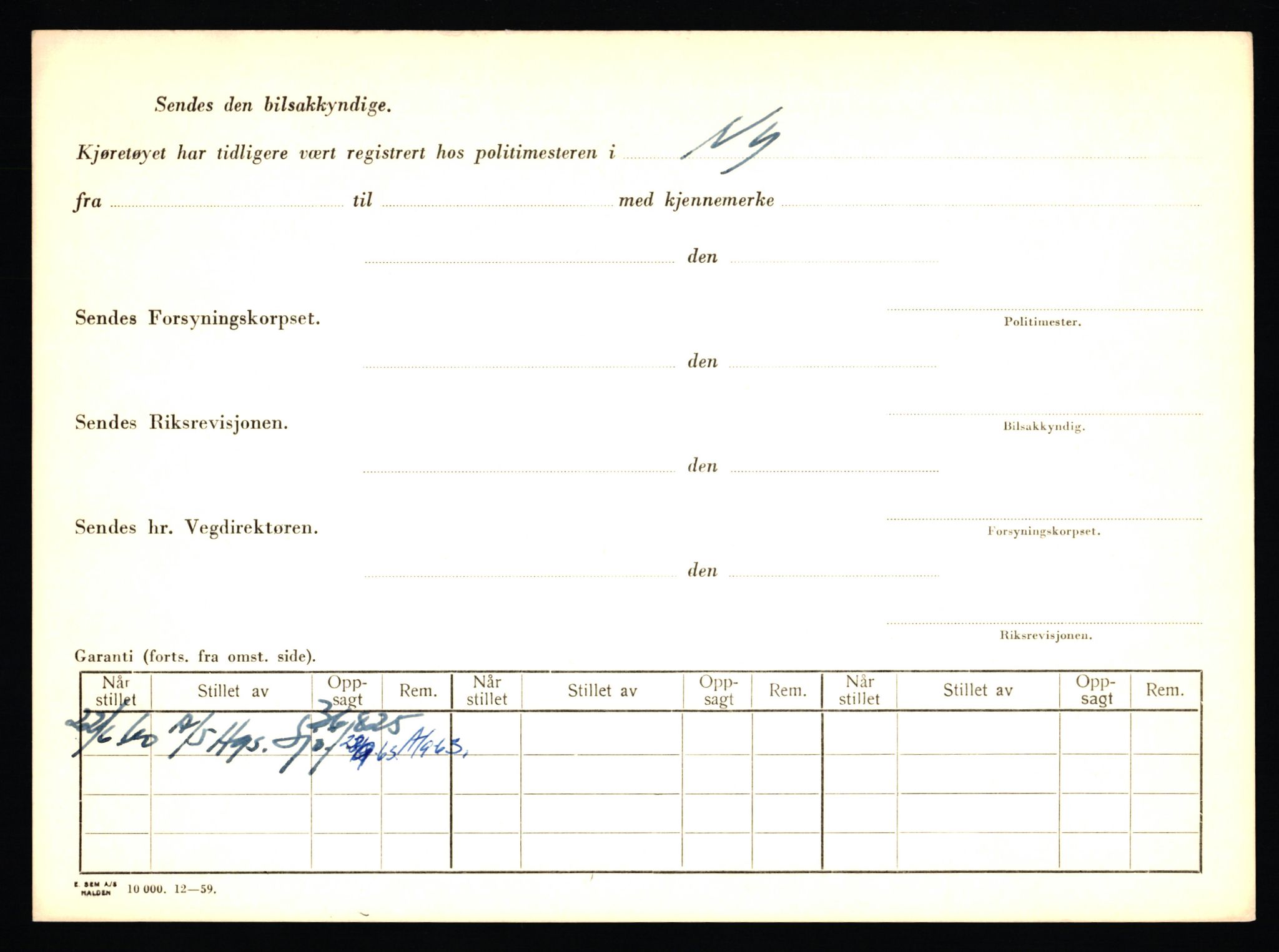 Stavanger trafikkstasjon, SAST/A-101942/0/F/L0040: L-22800 - L-23999, 1930-1971, p. 940