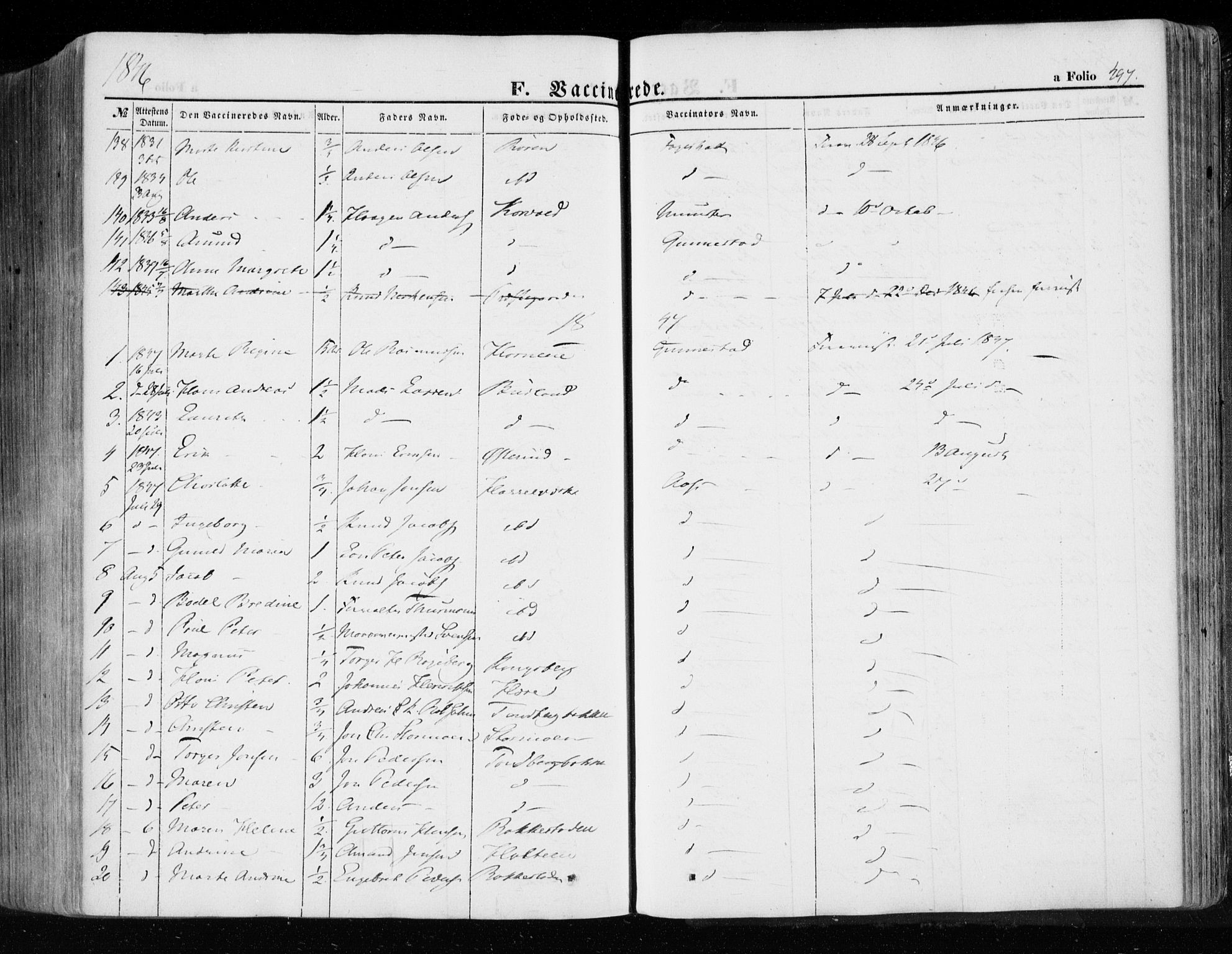 Eiker kirkebøker, SAKO/A-4/F/Fa/L0014: Parish register (official) no. I 14, 1846-1854, p. 497