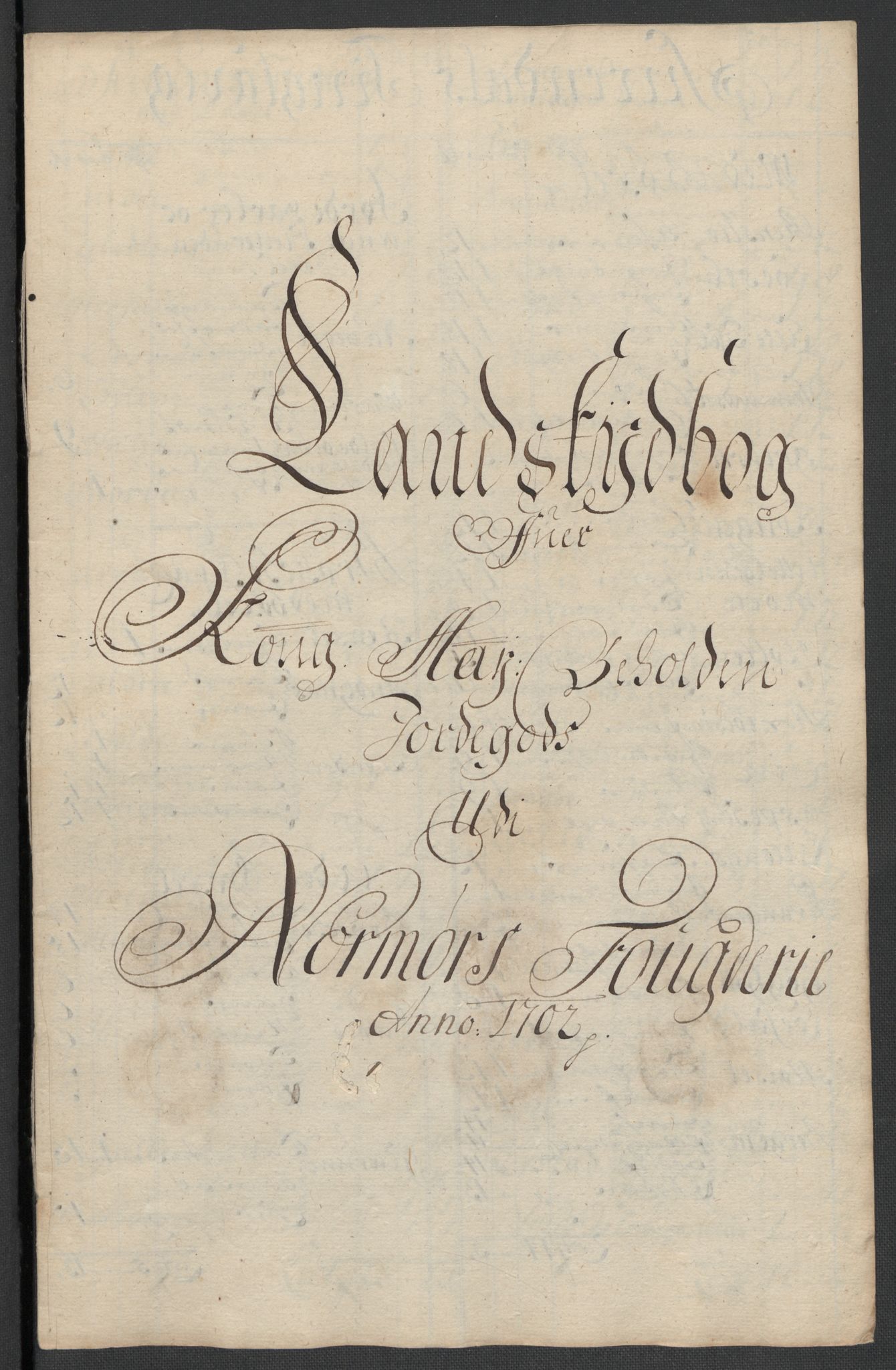 Rentekammeret inntil 1814, Reviderte regnskaper, Fogderegnskap, RA/EA-4092/R56/L3739: Fogderegnskap Nordmøre, 1700-1702, p. 474