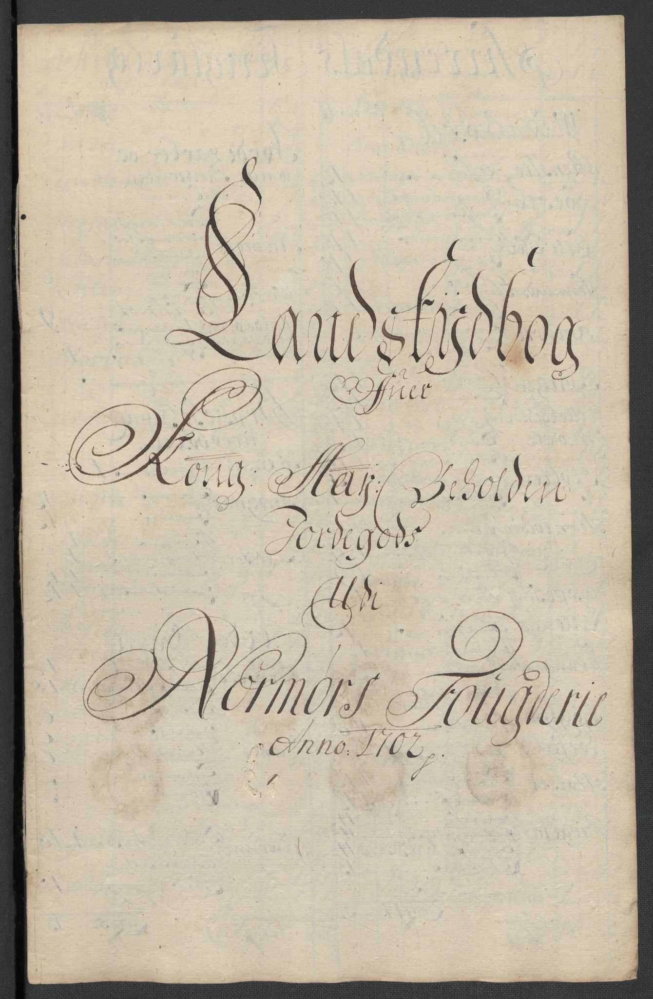 Rentekammeret inntil 1814, Reviderte regnskaper, Fogderegnskap, AV/RA-EA-4092/R56/L3739: Fogderegnskap Nordmøre, 1700-1702, p. 474