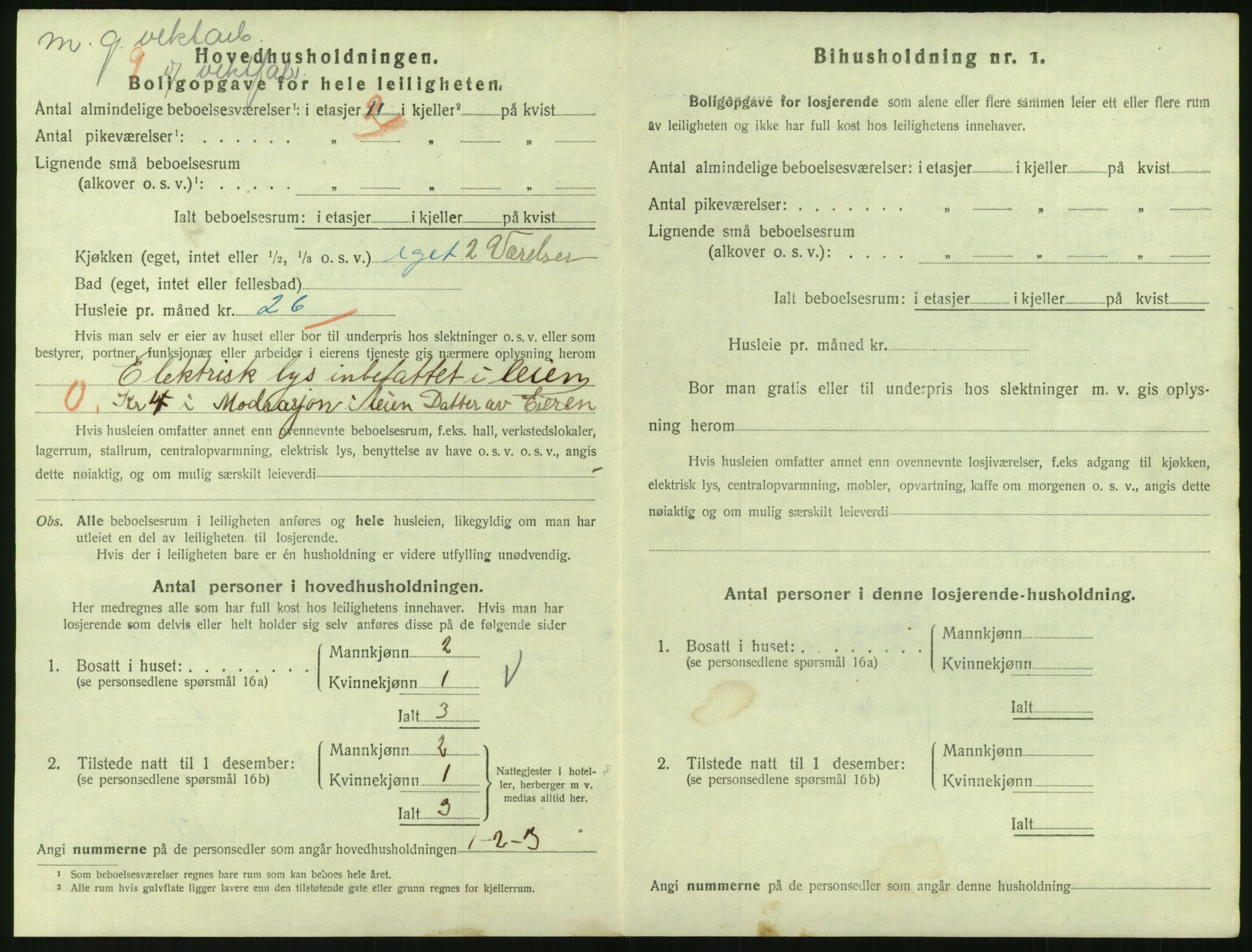 SAO, 1920 census for Kristiania, 1920, p. 95470