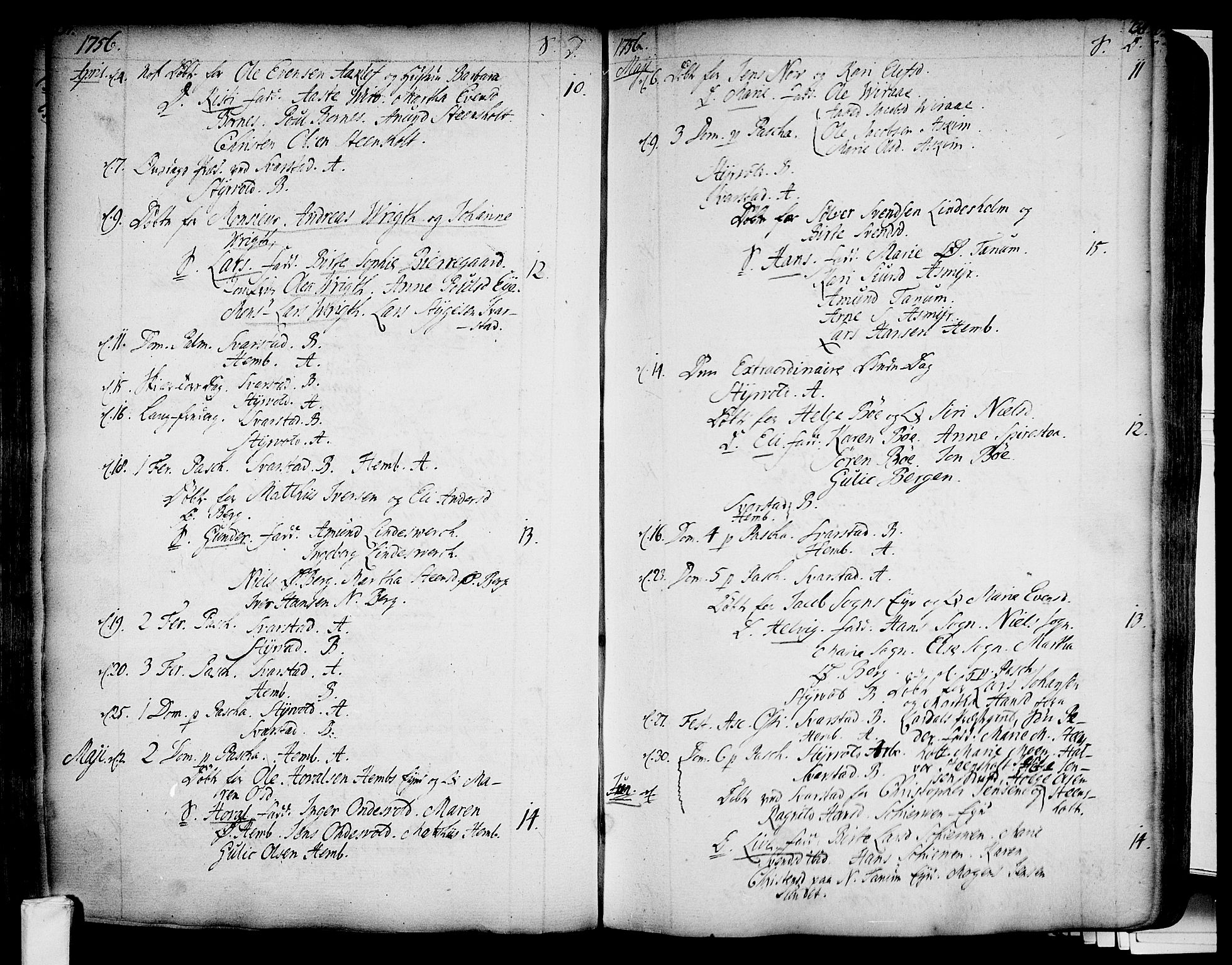 Lardal kirkebøker, AV/SAKO-A-350/F/Fa/L0003: Parish register (official) no. I 3, 1733-1815, p. 237-238