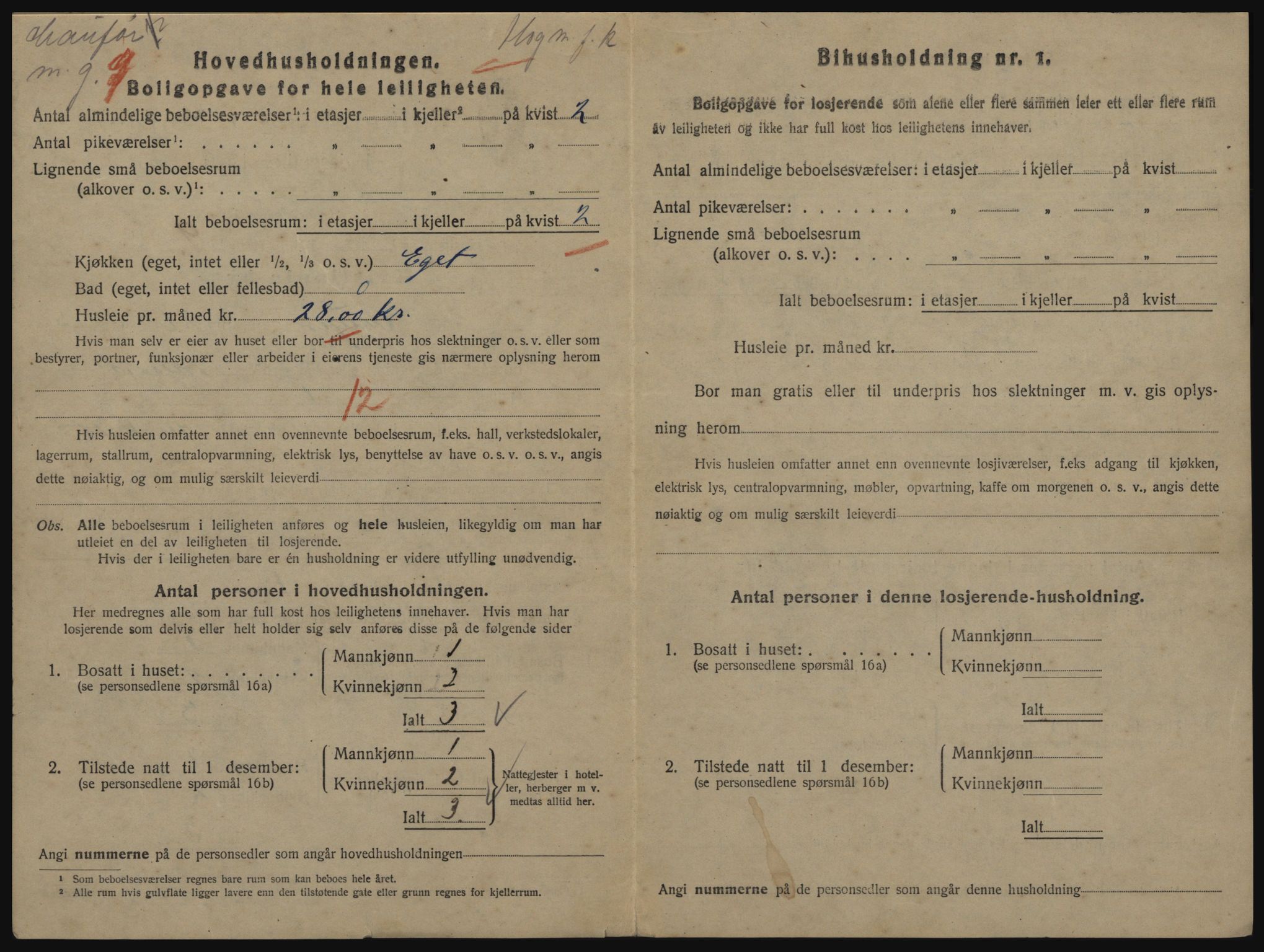 SAO, 1920 census for Kristiania, 1920, p. 2475