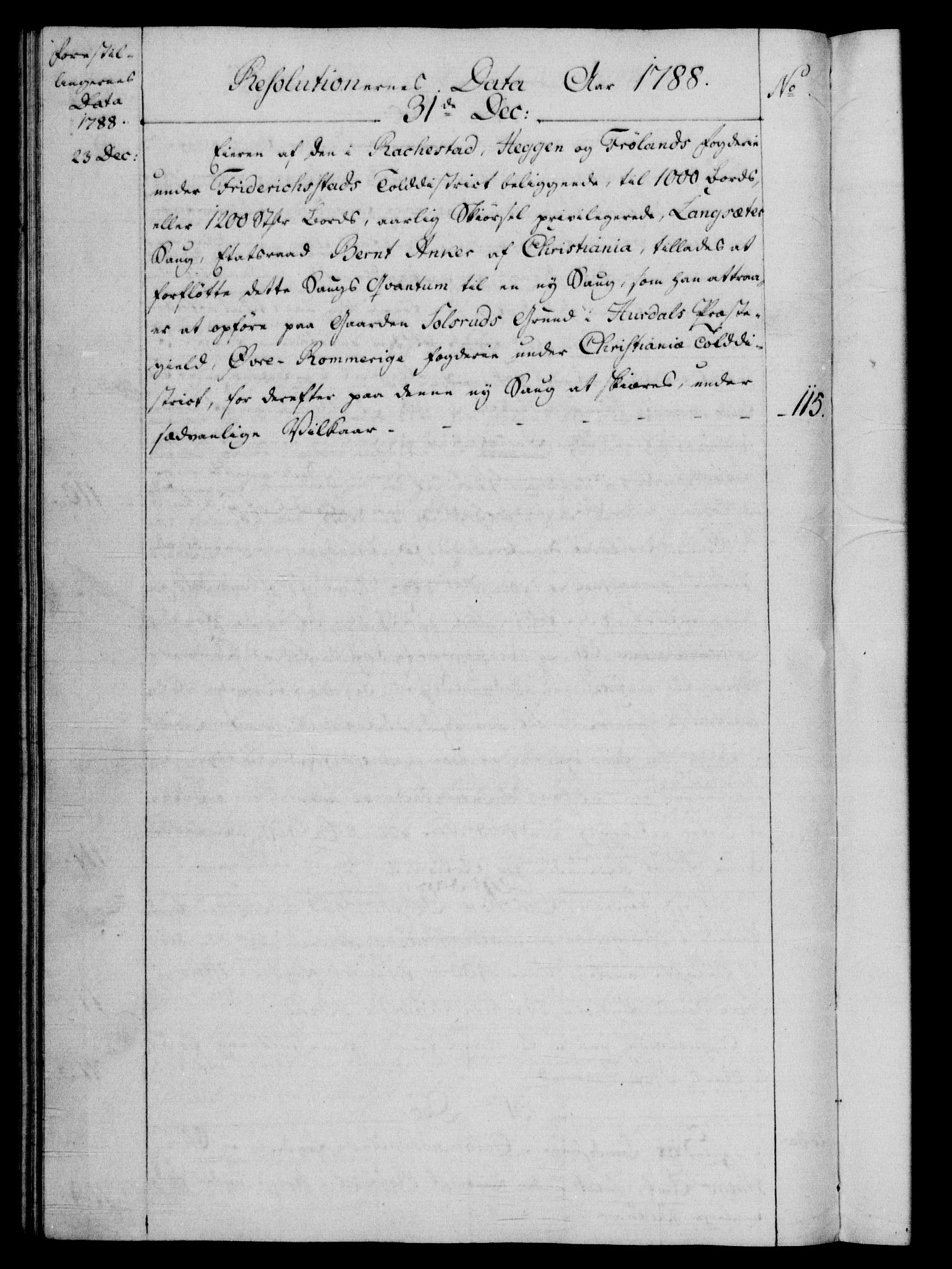 Rentekammeret, Kammerkanselliet, RA/EA-3111/G/Gf/Gfb/L0013: Register til norske relasjons- og resolusjonsprotokoller (merket RK 52.108), 1786-1793, p. 1063b