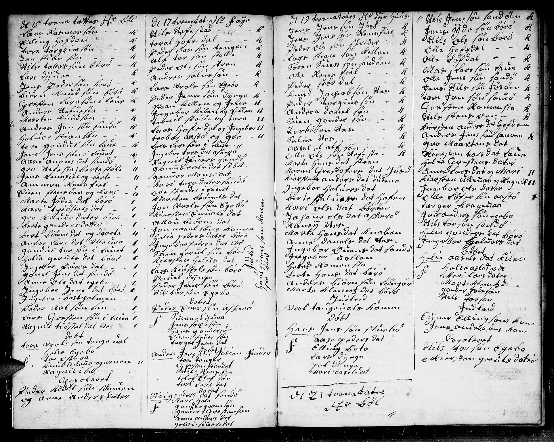 Dypvåg sokneprestkontor, AV/SAK-1111-0007/F/Fb/Fba/L0006: Parish register (copy) no. B 6, 1746-1762, p. 3