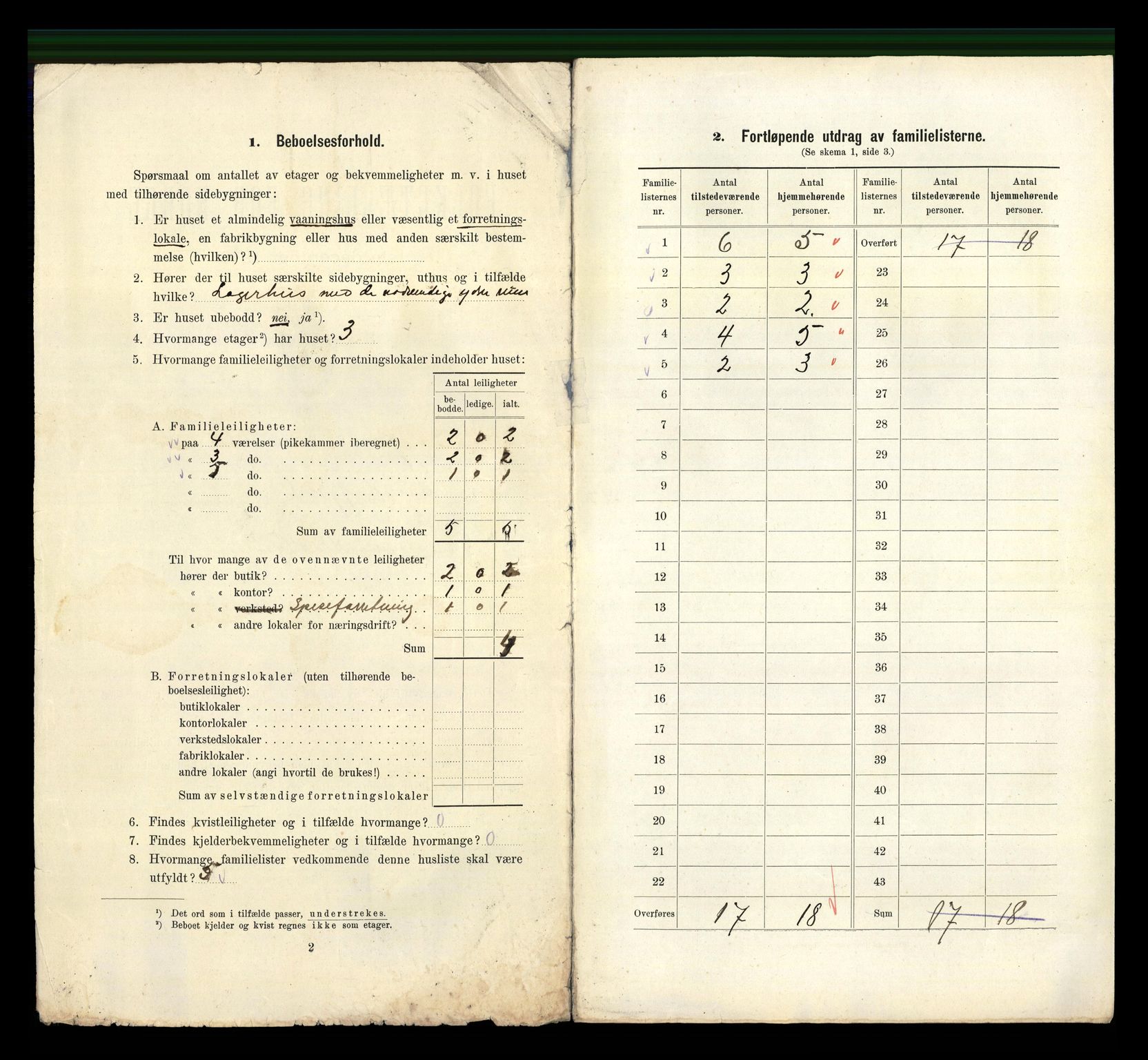 RA, 1910 census for Sandefjord, 1910, p. 1309