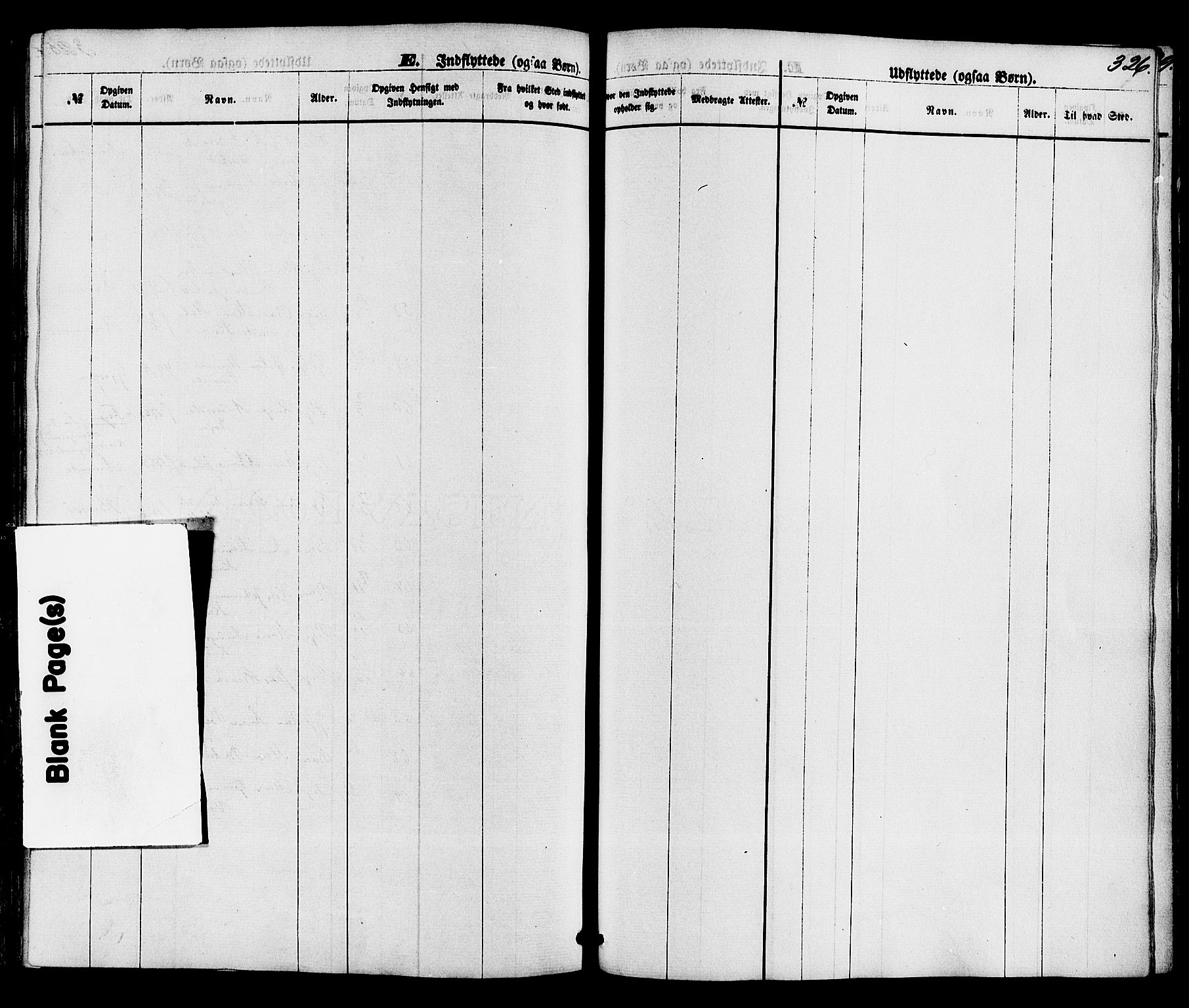 Holla kirkebøker, SAKO/A-272/F/Fa/L0007: Parish register (official) no. 7, 1869-1881, p. 326