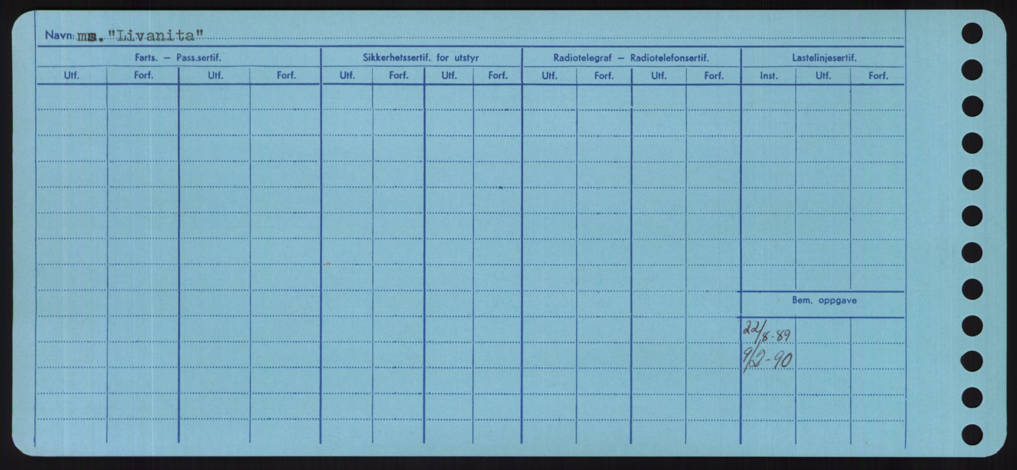 Sjøfartsdirektoratet med forløpere, Skipsmålingen, AV/RA-S-1627/H/Hd/L0023: Fartøy, Lia-Løv, p. 258