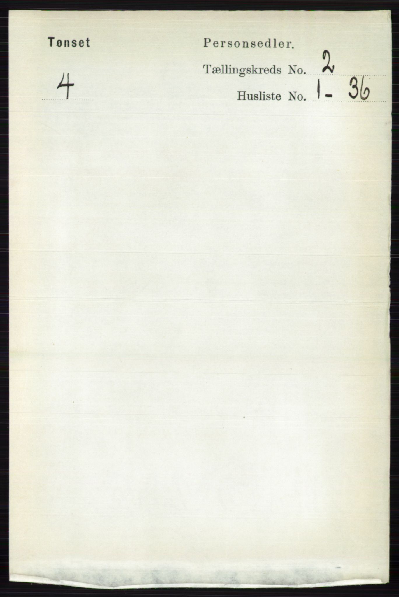RA, 1891 census for 0437 Tynset, 1891, p. 332