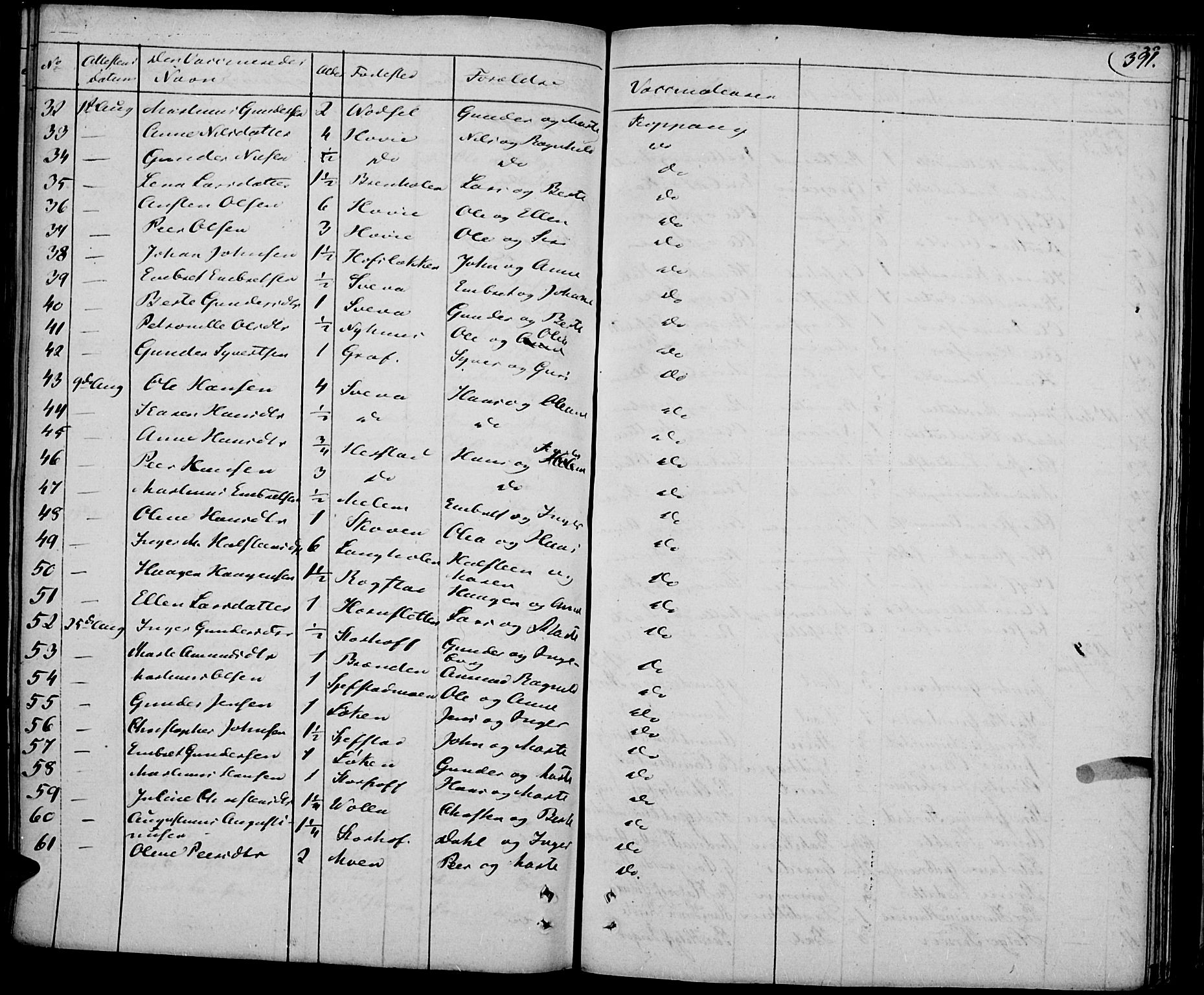 Elverum prestekontor, SAH/PREST-044/H/Ha/Haa/L0008: Parish register (official) no. 8, 1830-1842, p. 391