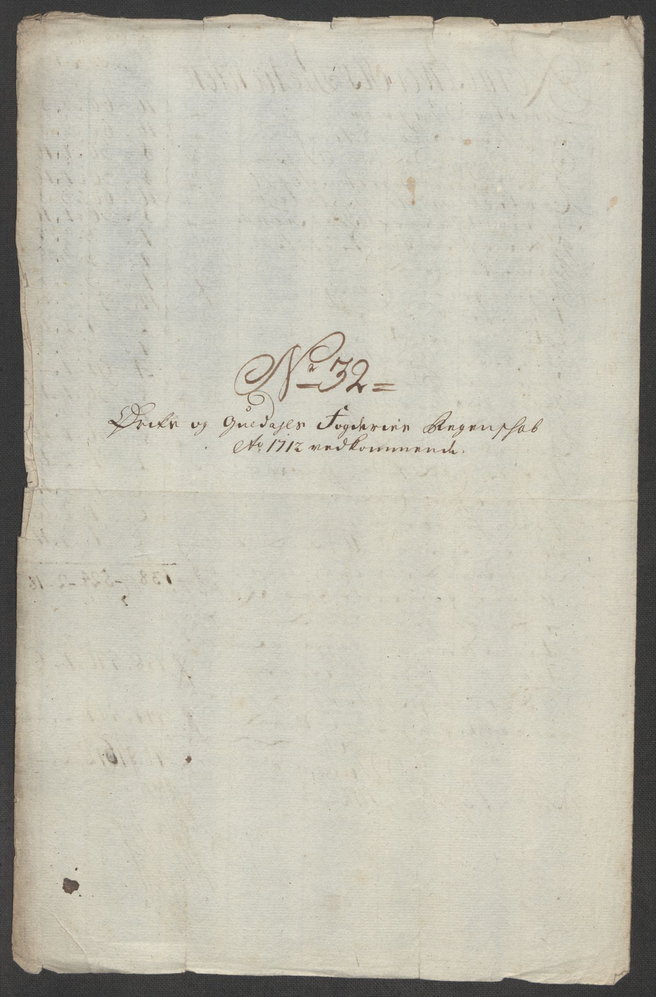 Rentekammeret inntil 1814, Reviderte regnskaper, Fogderegnskap, AV/RA-EA-4092/R60/L3963: Fogderegnskap Orkdal og Gauldal, 1712, p. 322
