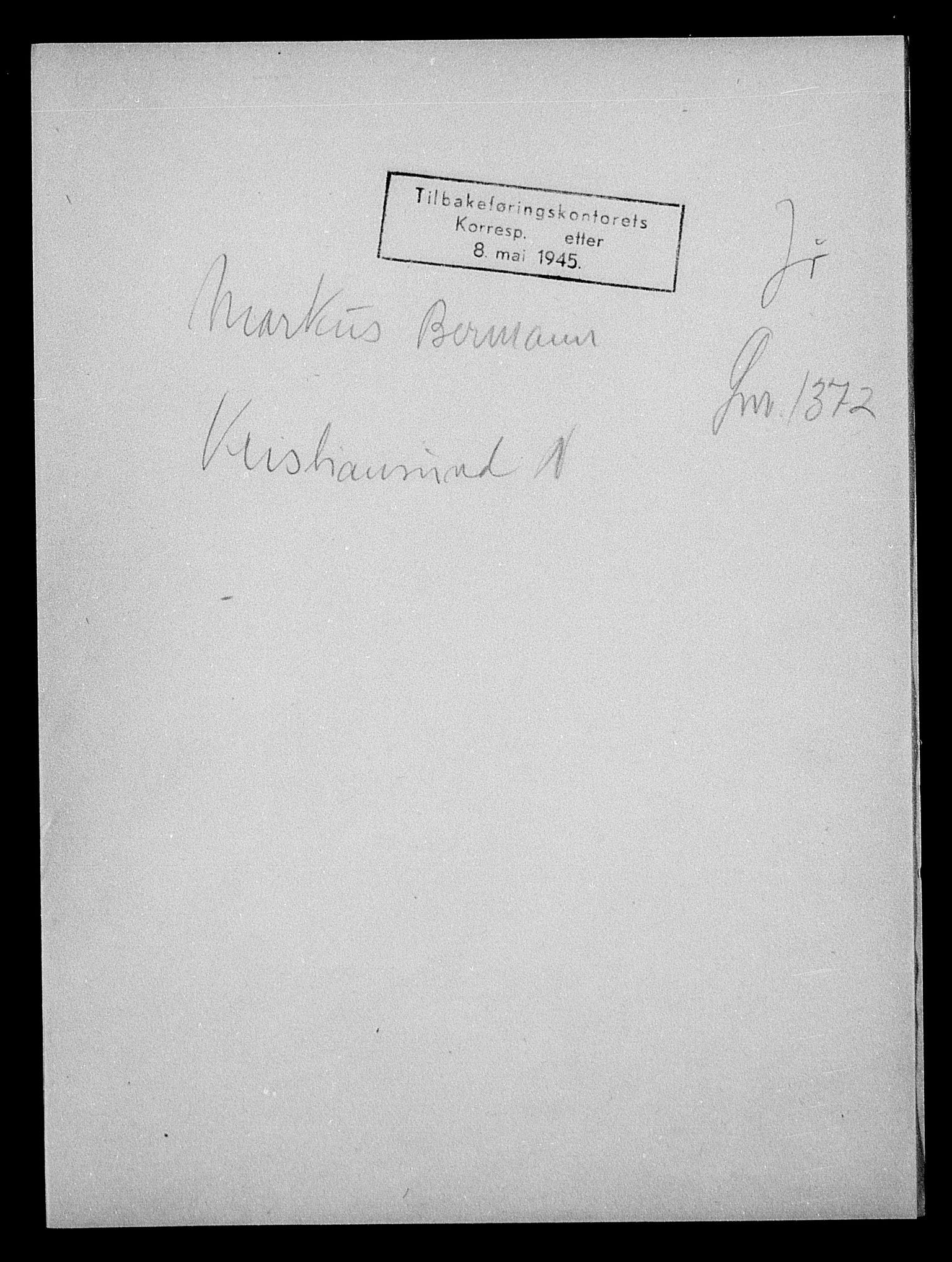 Justisdepartementet, Tilbakeføringskontoret for inndratte formuer, AV/RA-S-1564/H/Hc/Hcb/L0910: --, 1945-1947, p. 197