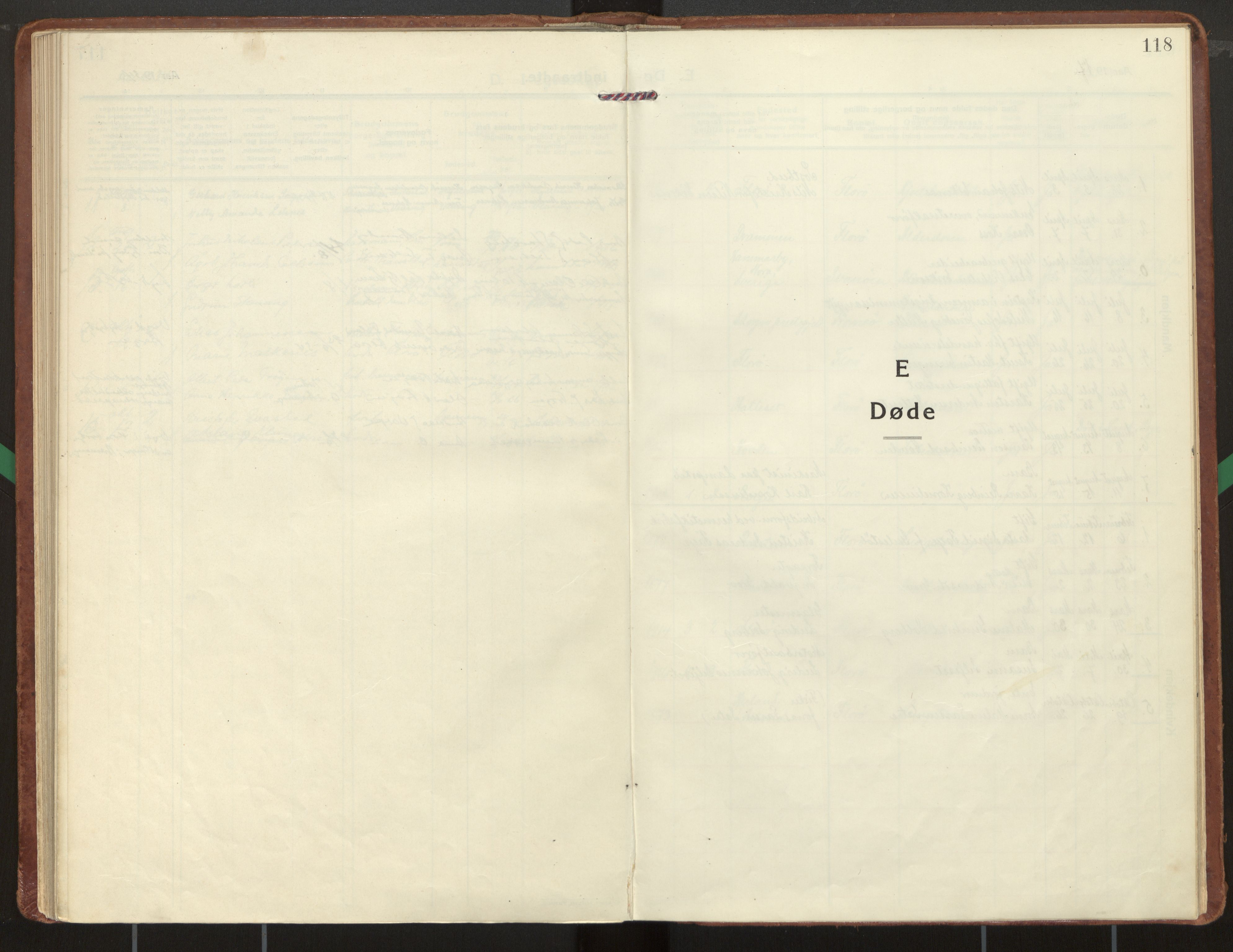 Kinn sokneprestembete, AV/SAB-A-80801/H/Haa/Haac/L0003: Parish register (official) no. C 3, 1917-1934, p. 118