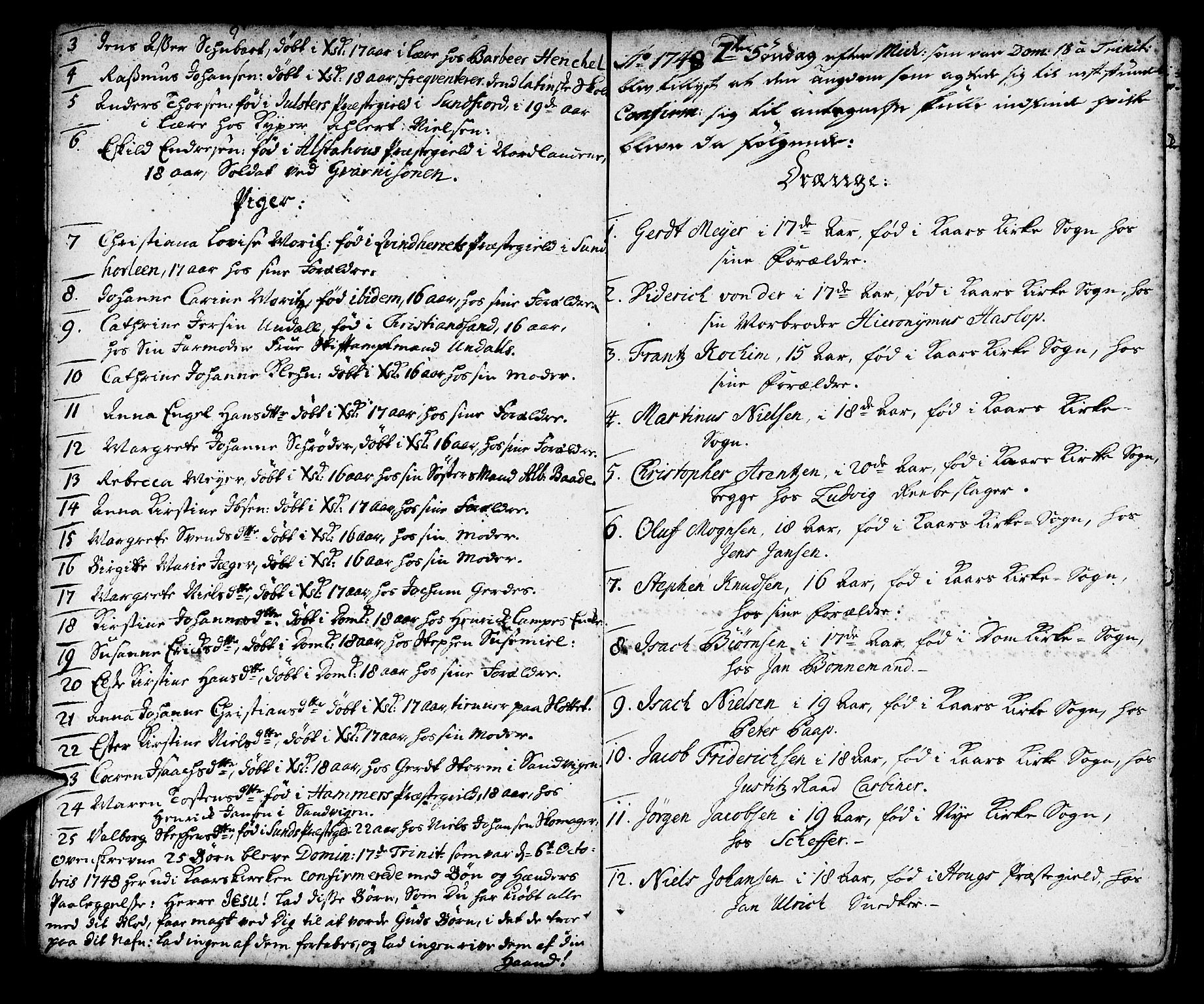 Korskirken sokneprestembete, AV/SAB-A-76101/H/Haa/L0007: Parish register (official) no. A 7, 1736-1839, p. 36