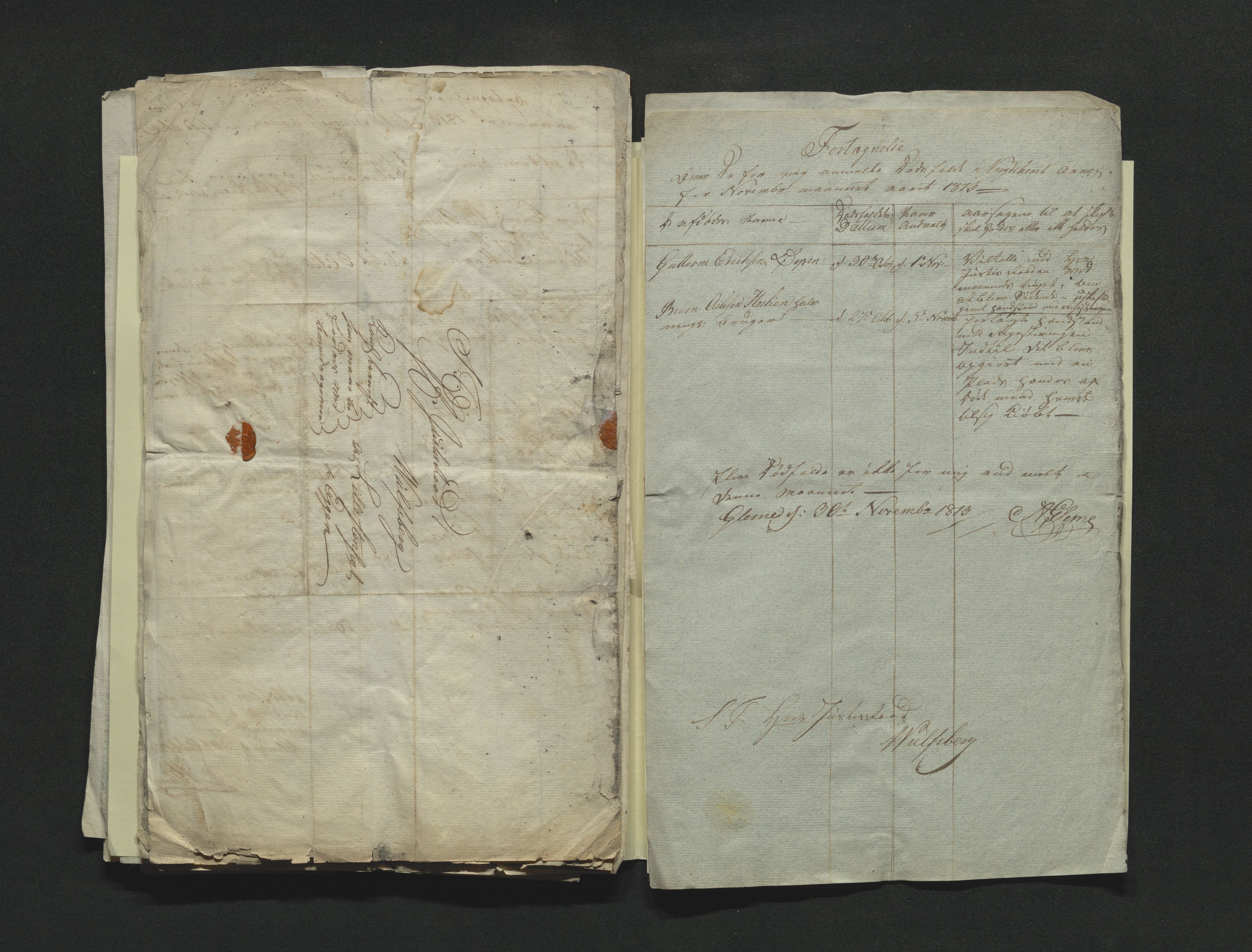 Eiker, Modum og Sigdal sorenskriveri, AV/SAKO-A-123/H/Ha/Hab/L0001: Dødsfallsmeldinger, 1812-1822, p. 34