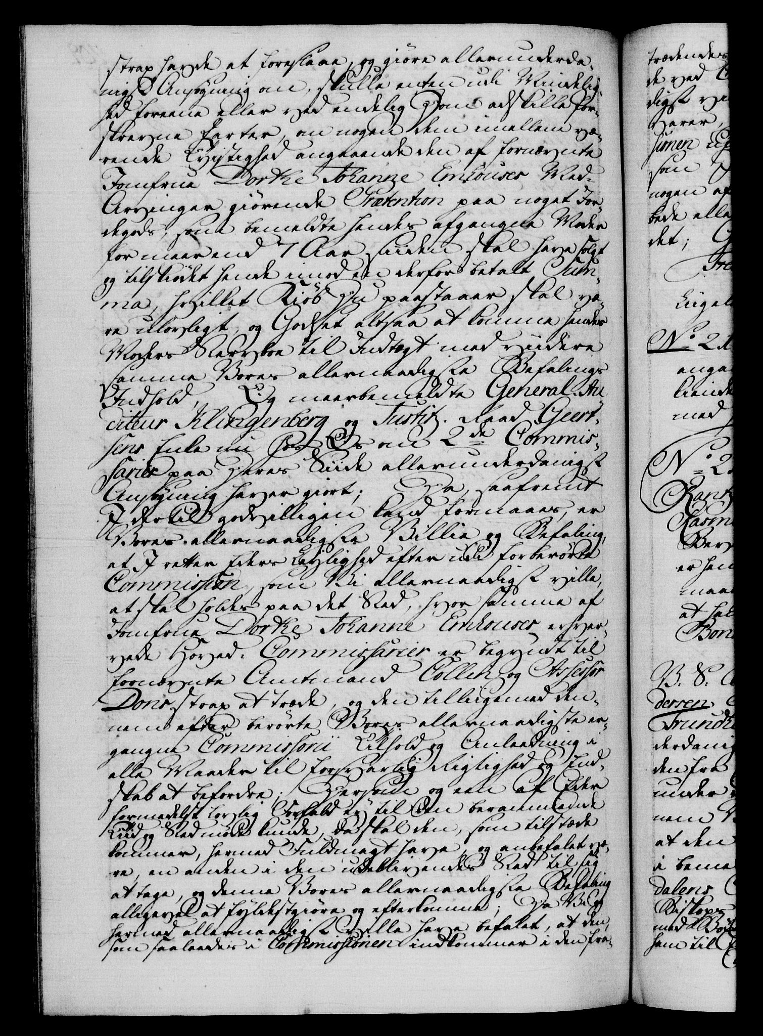 Danske Kanselli 1572-1799, AV/RA-EA-3023/F/Fc/Fca/Fcab/L0037: Norske tegnelser, 1762-1766, p. 409b