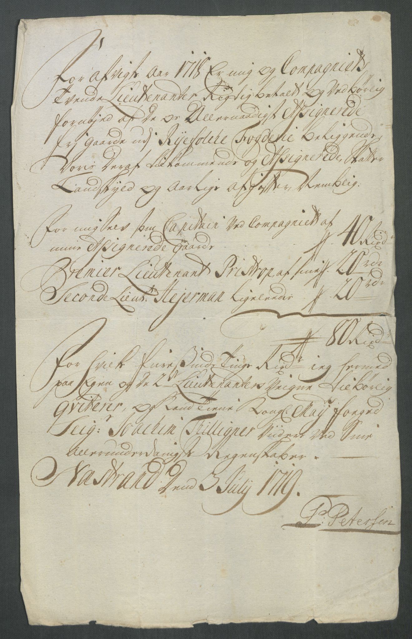 Rentekammeret inntil 1814, Reviderte regnskaper, Fogderegnskap, RA/EA-4092/R47/L2871: Fogderegnskap Ryfylke, 1718, p. 335