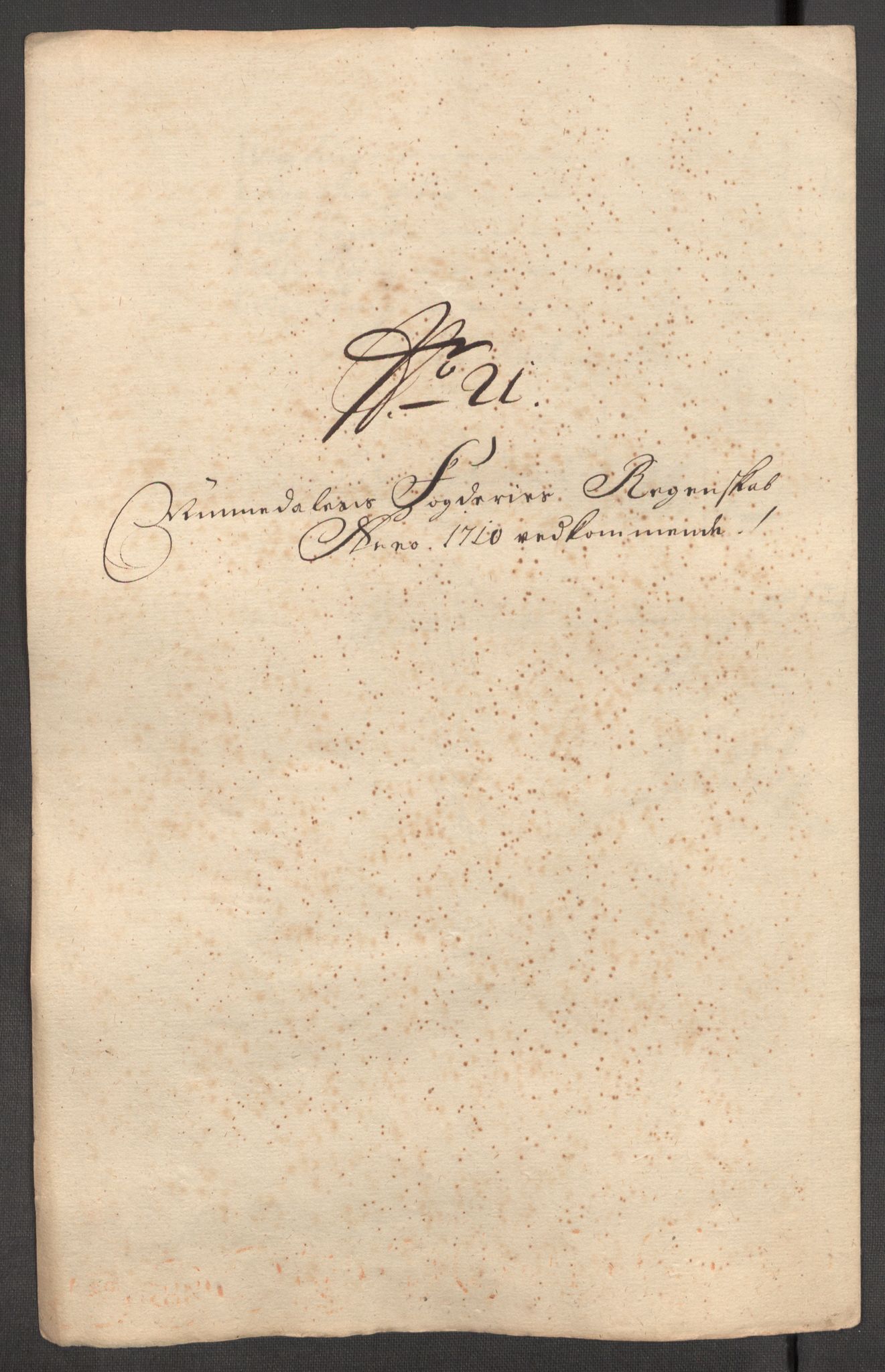 Rentekammeret inntil 1814, Reviderte regnskaper, Fogderegnskap, RA/EA-4092/R64/L4431: Fogderegnskap Namdal, 1709-1710, p. 439