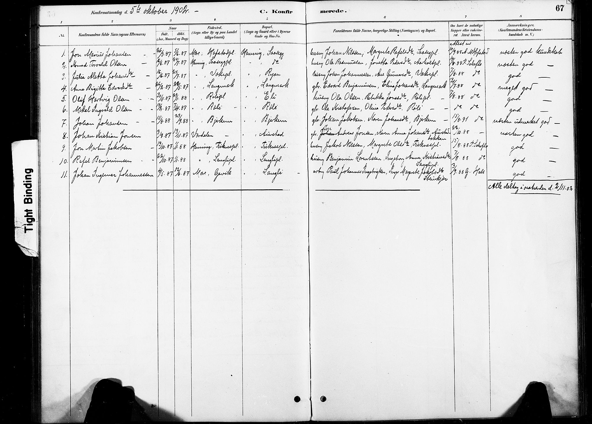 Ministerialprotokoller, klokkerbøker og fødselsregistre - Nord-Trøndelag, SAT/A-1458/738/L0364: Parish register (official) no. 738A01, 1884-1902, p. 67