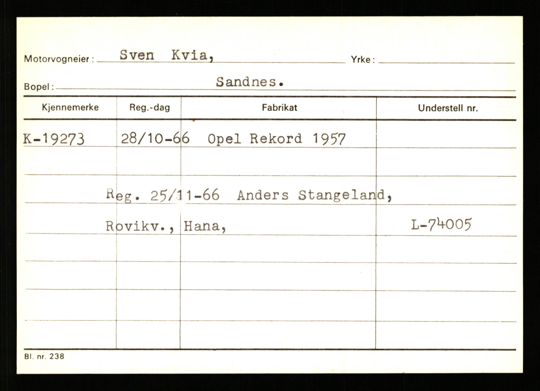 Stavanger trafikkstasjon, AV/SAST-A-101942/0/G/L0004: Registreringsnummer: 15497 - 22957, 1930-1971, p. 1615